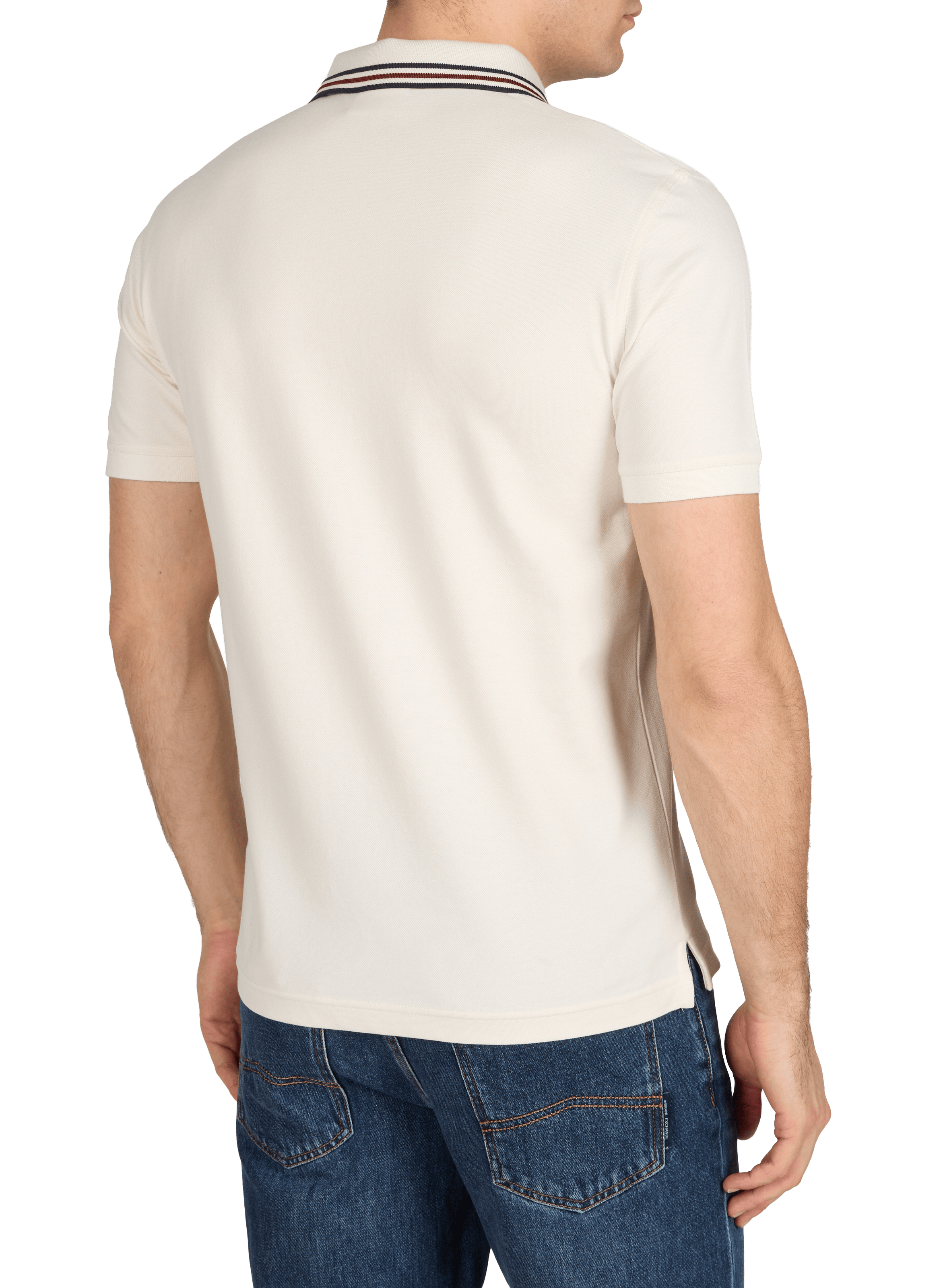 Polo à manches courtes en coton mélangé GANT Beige