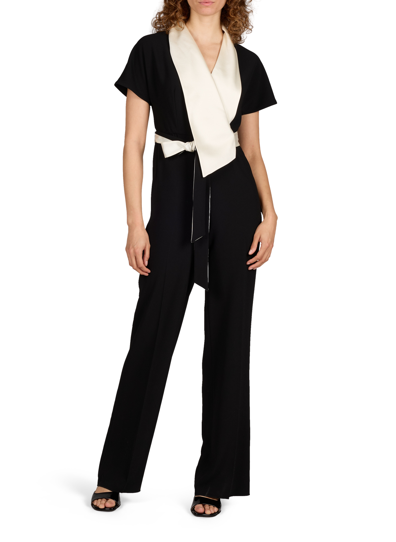 Bicolor long jumpsuit ADOLFO DOMINGUEZ Multicolour