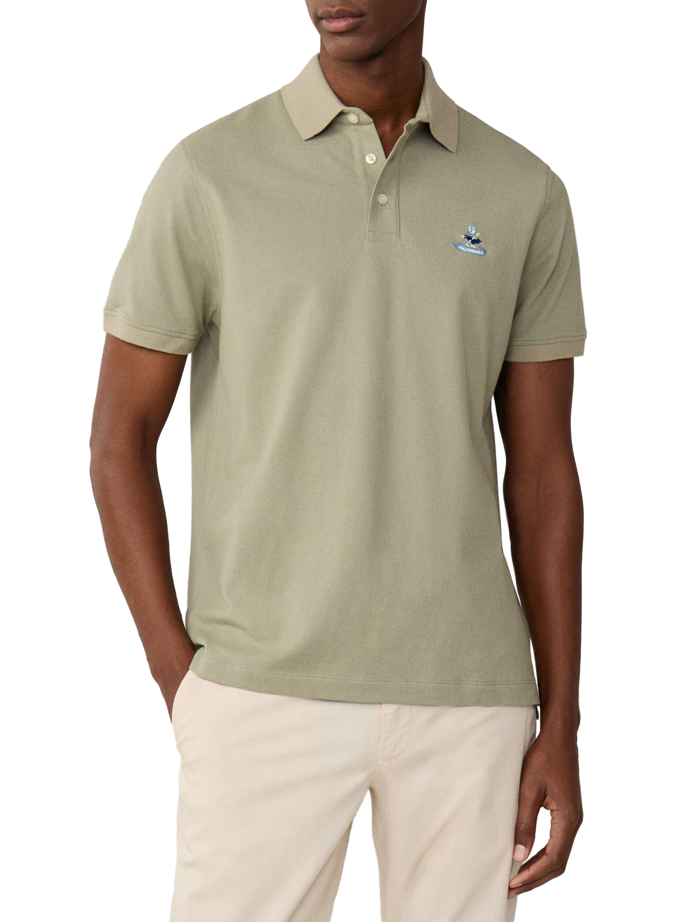  Cotton polo shirt  FACONNABLE Green