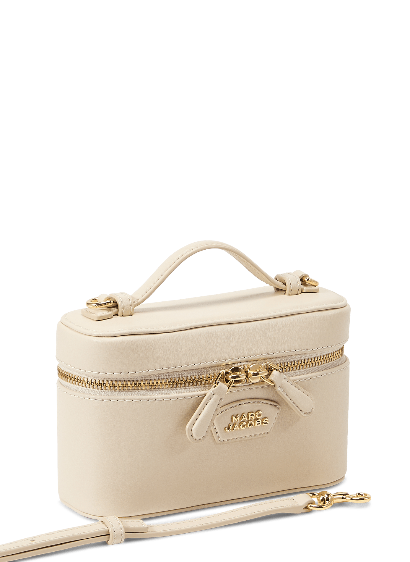 Sac The Vanity en cuir MARC JACOBS Beige