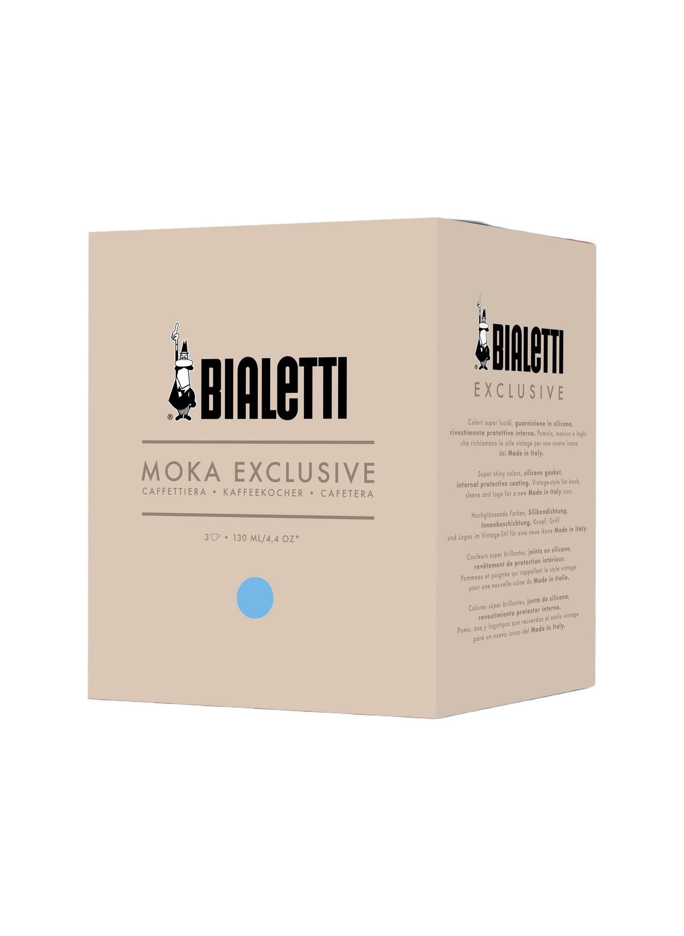 Moka Exclusive Coffee Maker BIALETTI Blue