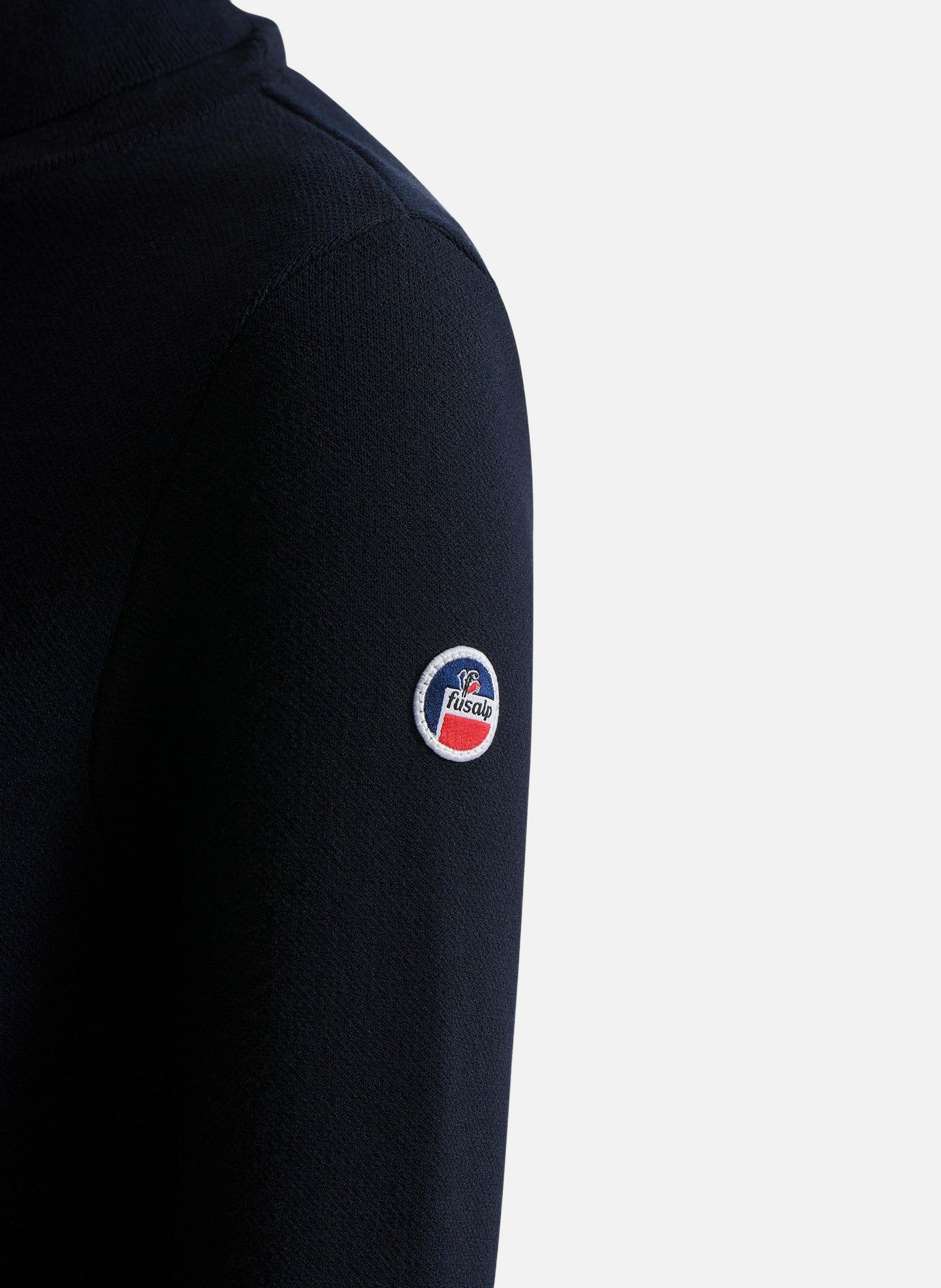 Judith fitted turtleneck sweater FUSALP Blue
