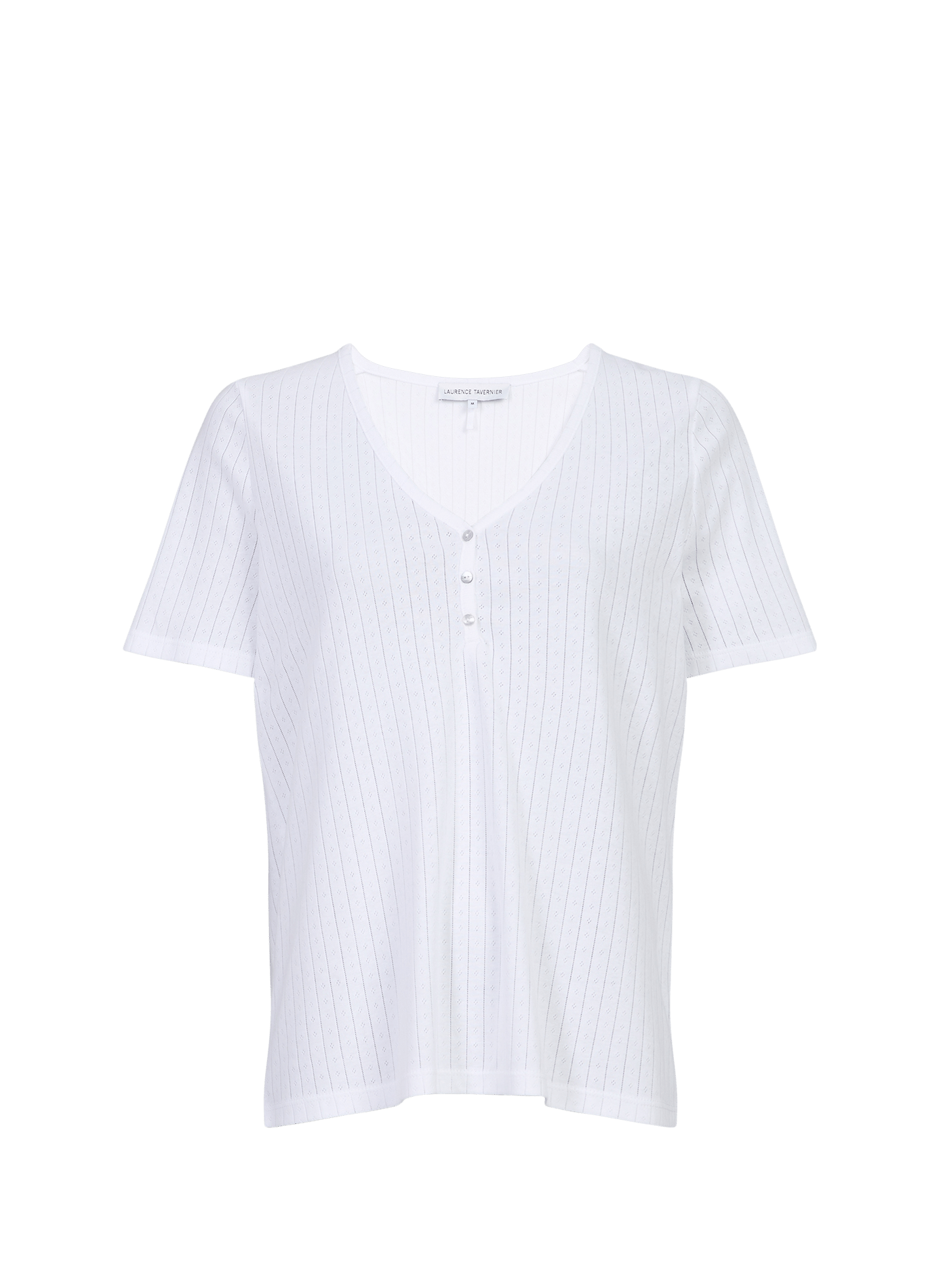 Ensemble de pyjama Sybille en coton LAURENCE TAVERNIER Blanc