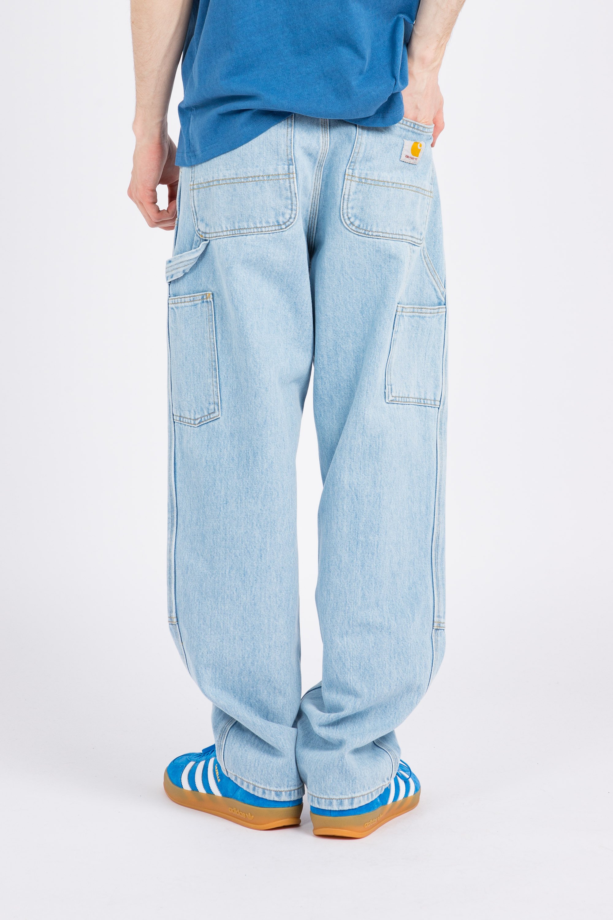 Jean double knee pant CARHARTT WIP Bleu