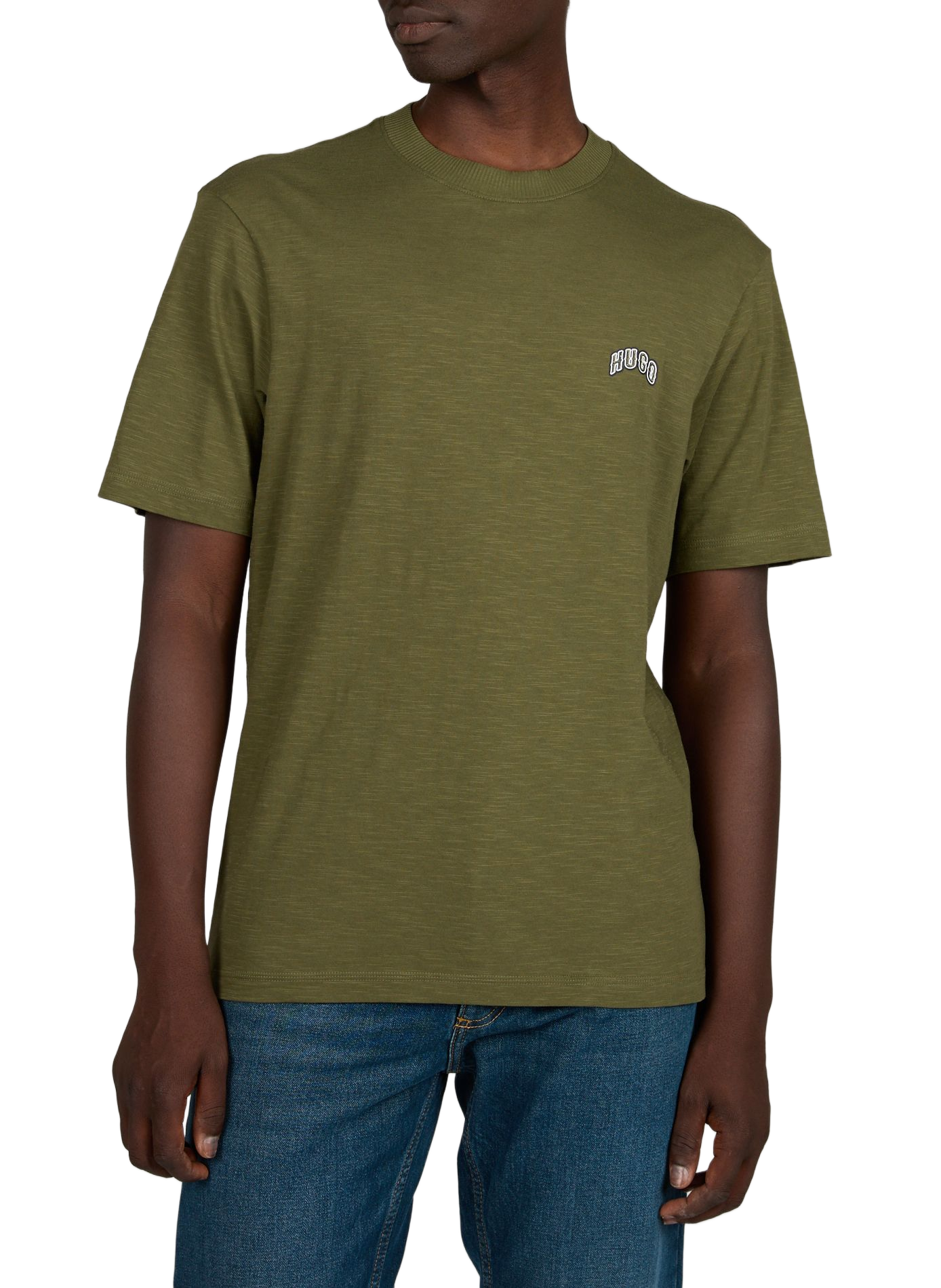 Tee-shirt en coton HUGO BLUE Vert