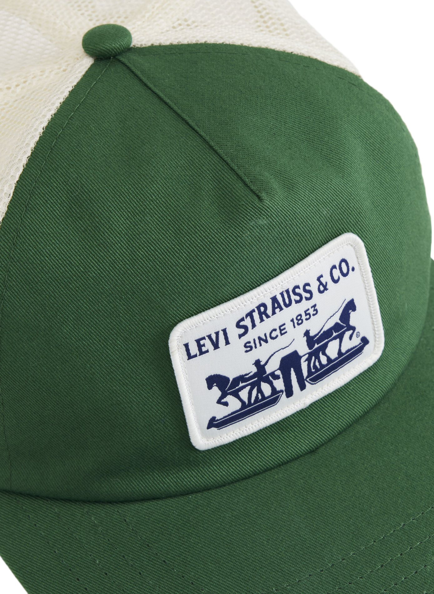 Adjustable cotton cap LEVI'S Green