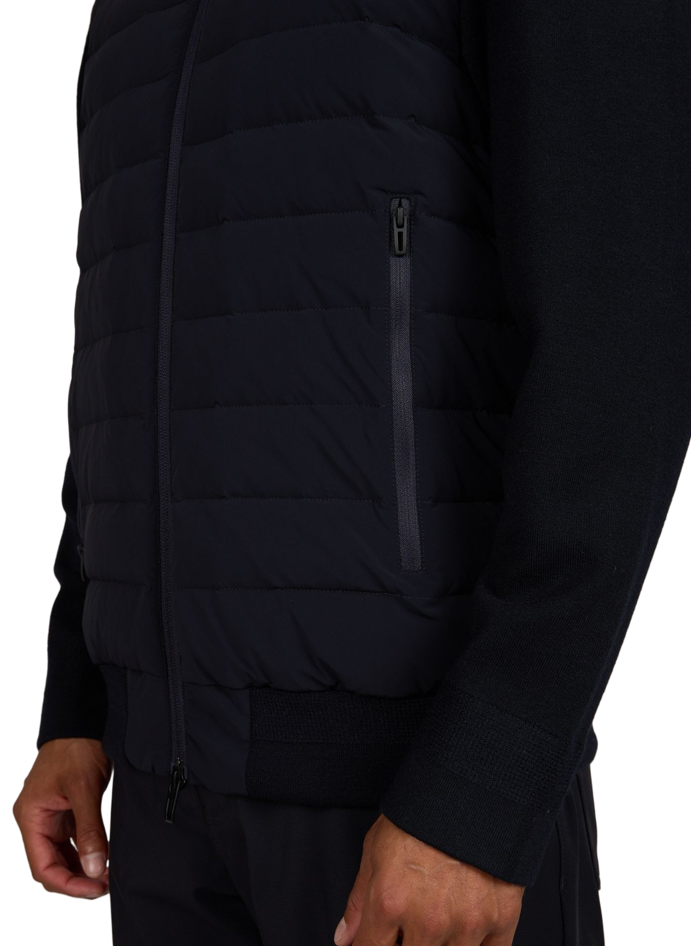 Doudoune col montant EMPORIO ARMANI Bleu