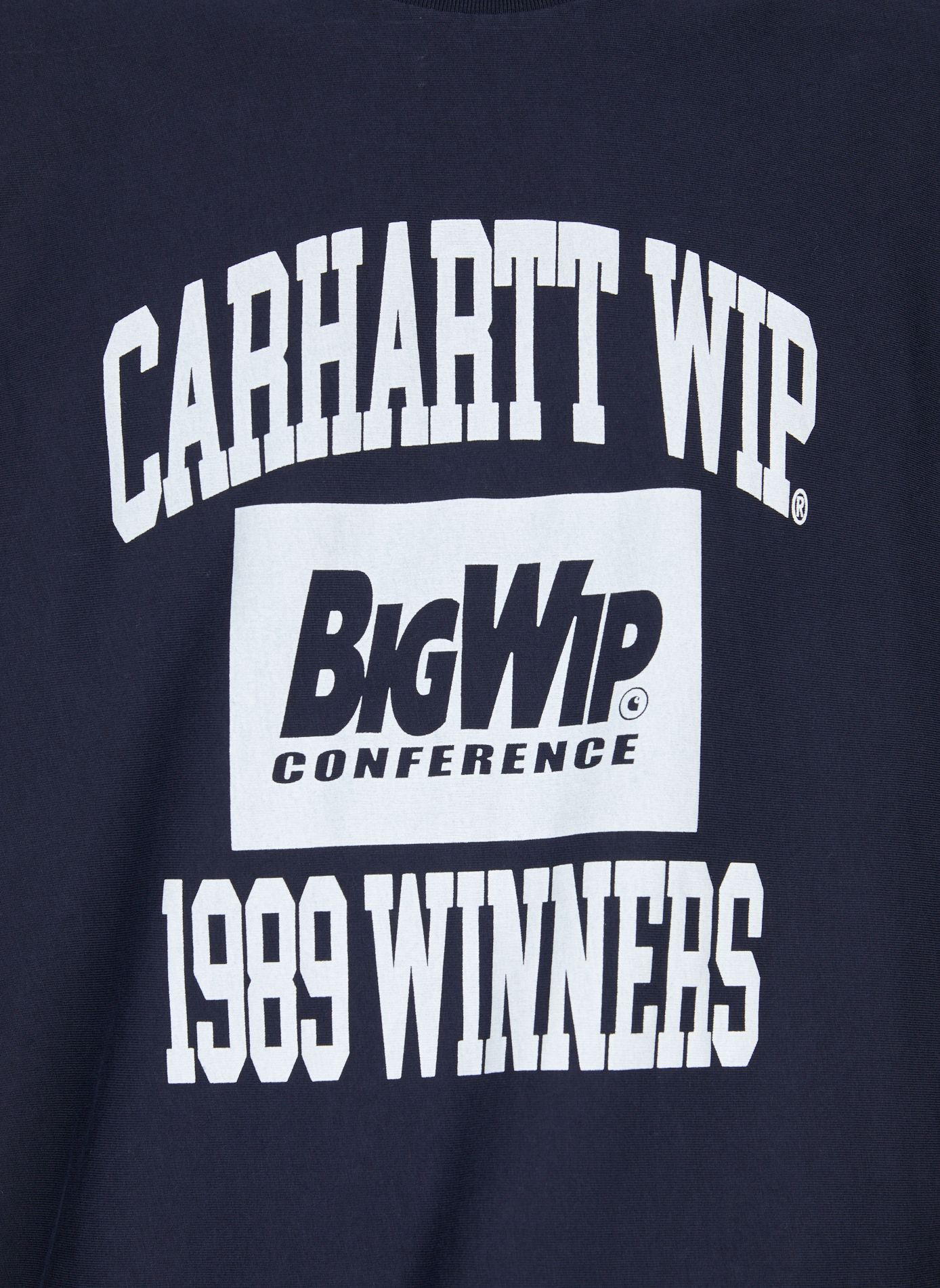Rundhalsausschnitt T-Shirt aus Baumwolle CARHARTT WIP Blau