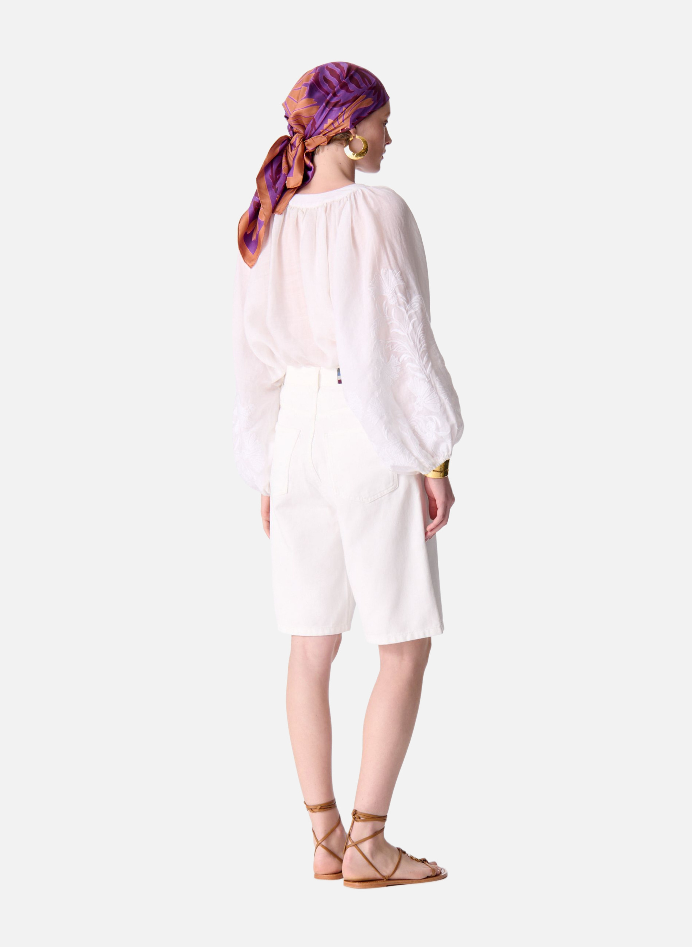 Short long elouan VANESSA BRUNO Blanc
