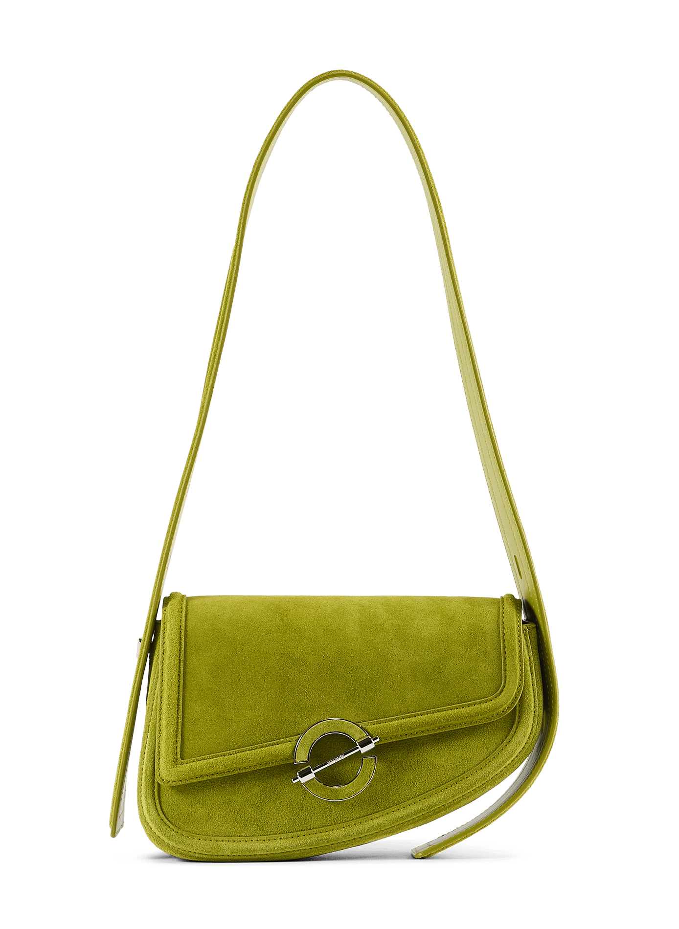 Schultertasche aus Leder SAMSOE SAMSOE Grun