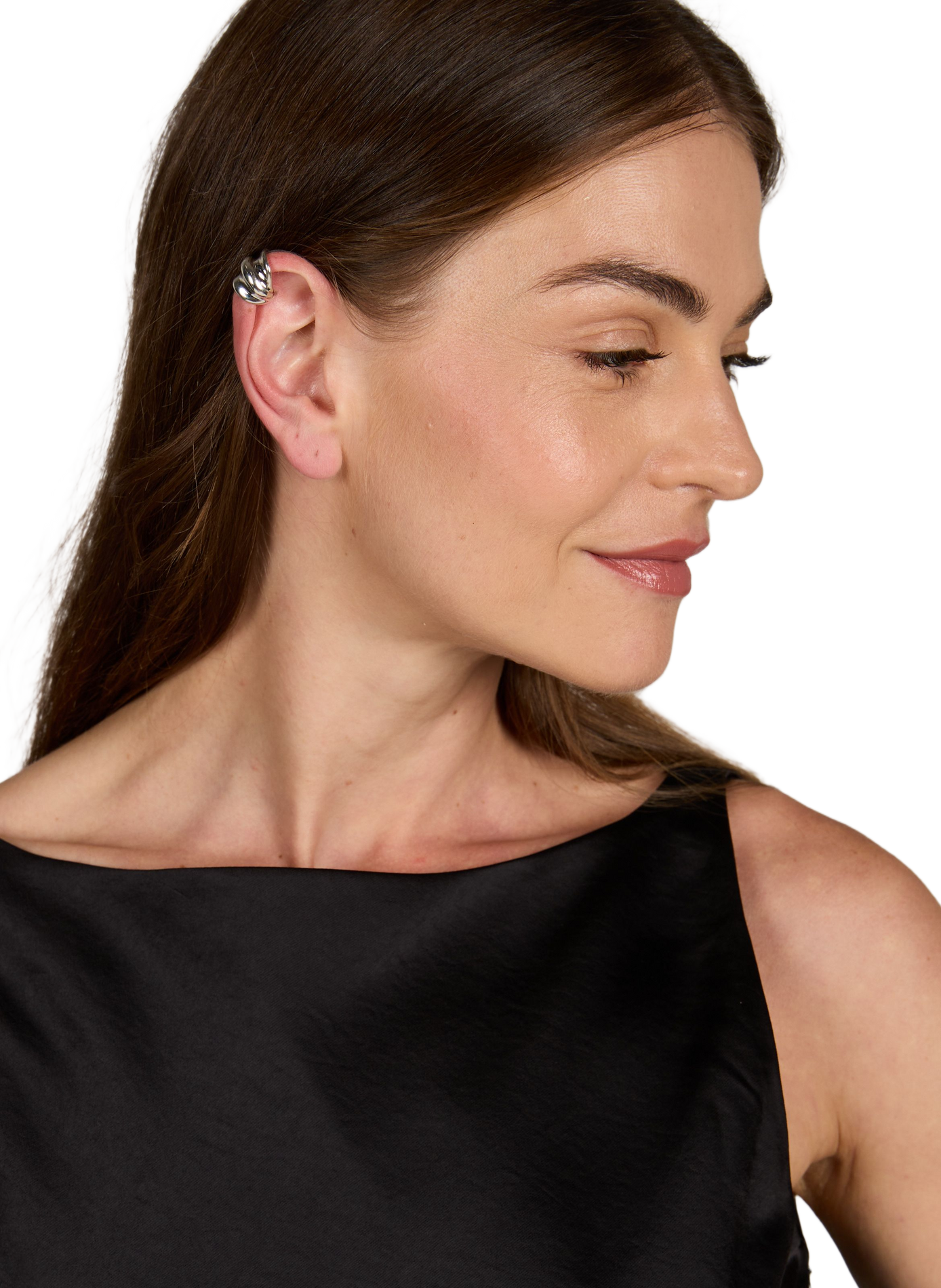 Silver ear cuff OTIUMBERG Silver