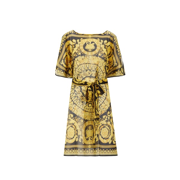 Robe de plage en soie