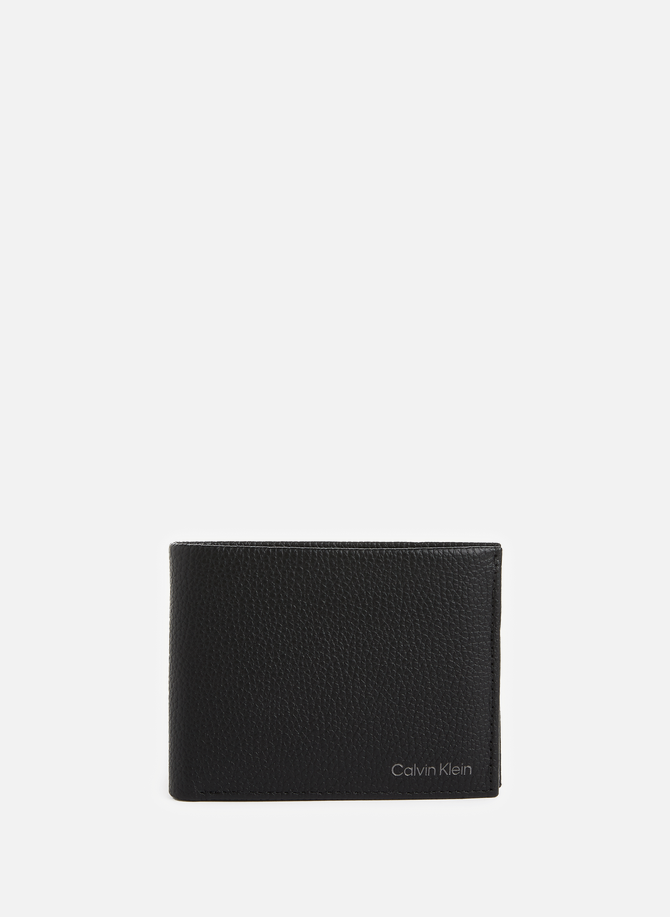 CALVIN KLEIN Leather Tri-Fold Wallet