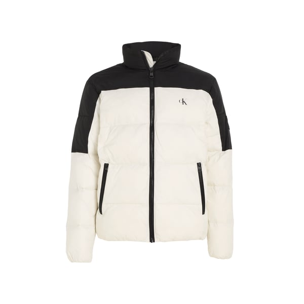 Doudoune bi-matière