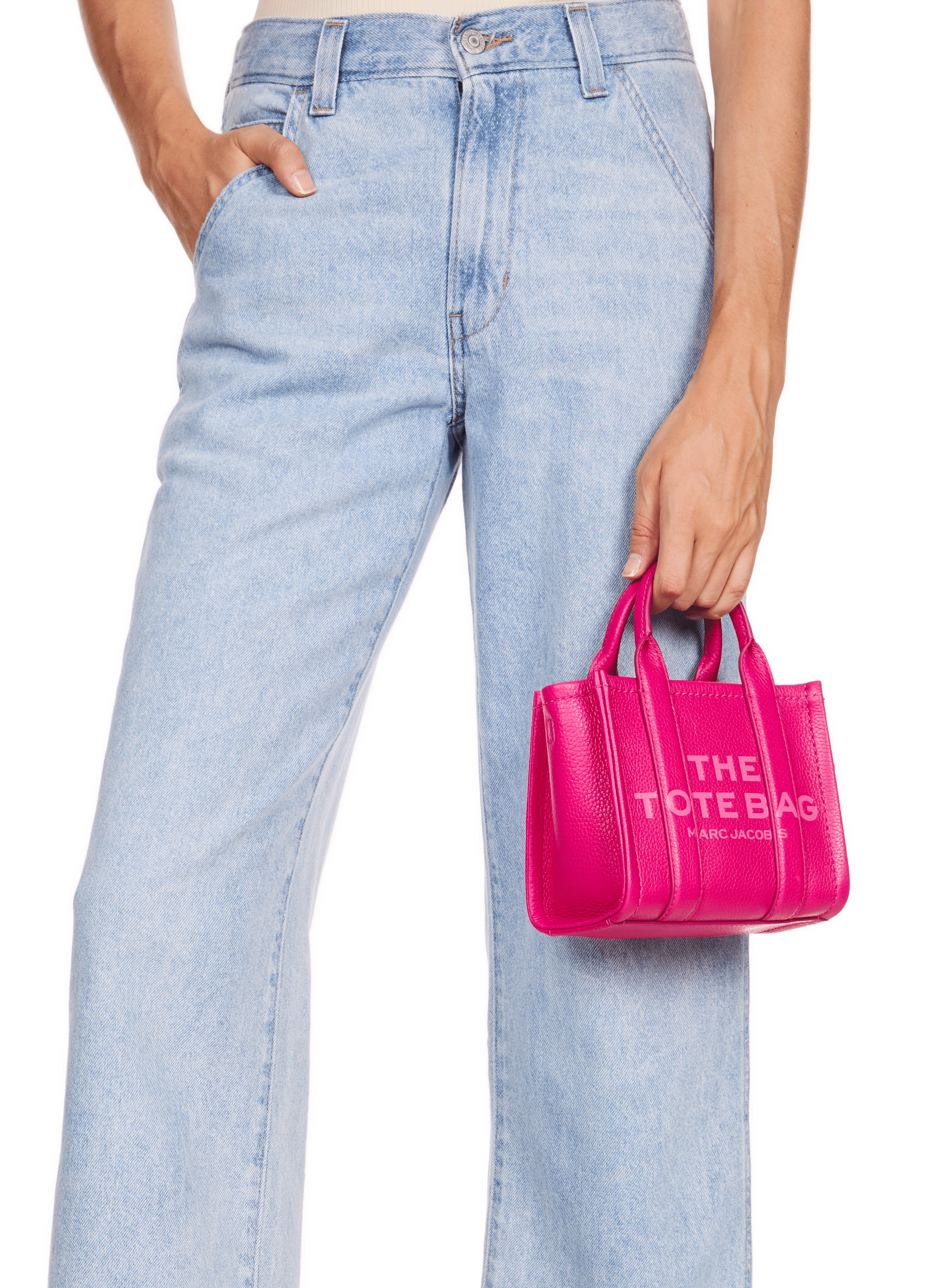 The Tote micro tote bag MARC JACOBS Pink