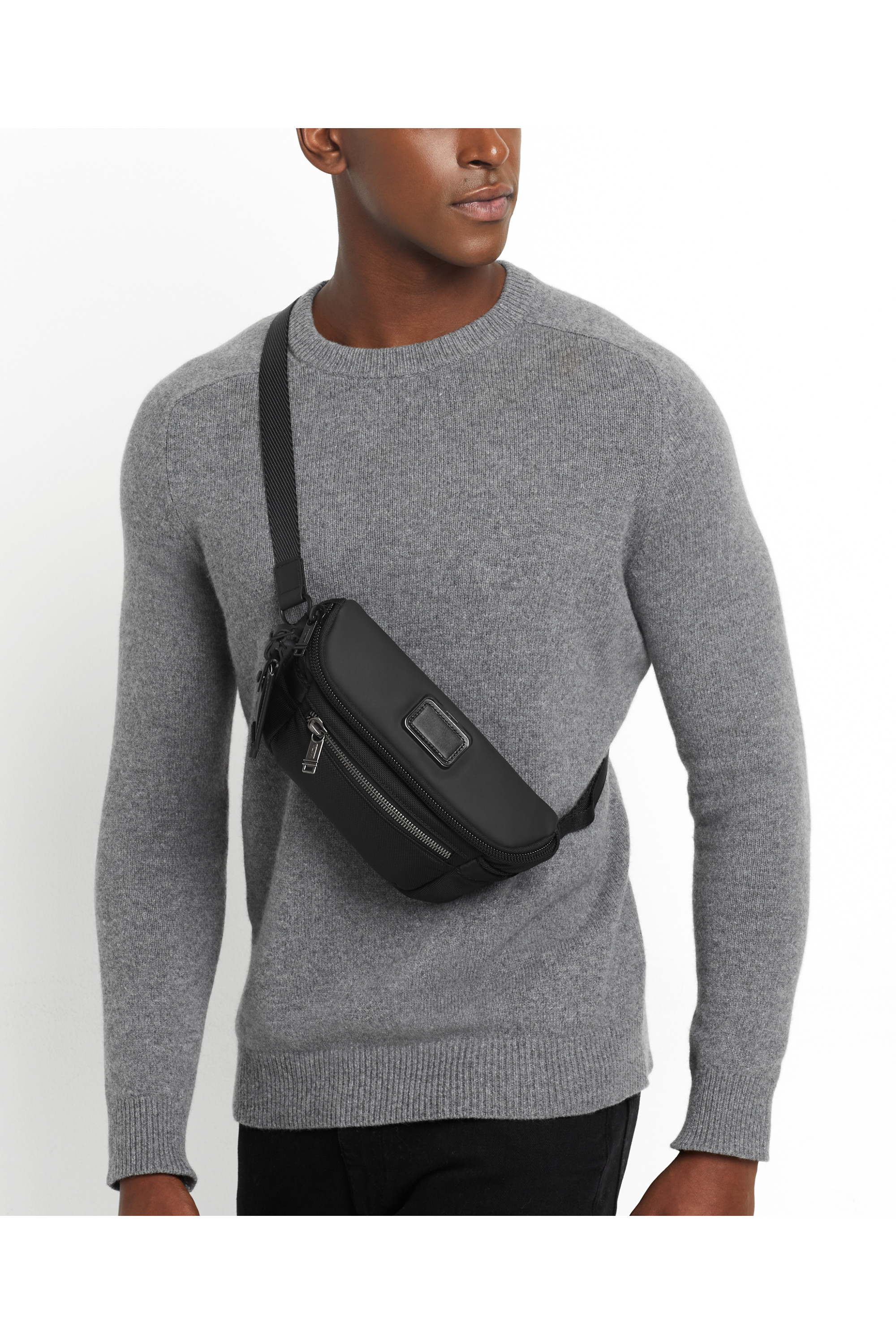 Alpha bravo sac banan taille s TUMI Noir