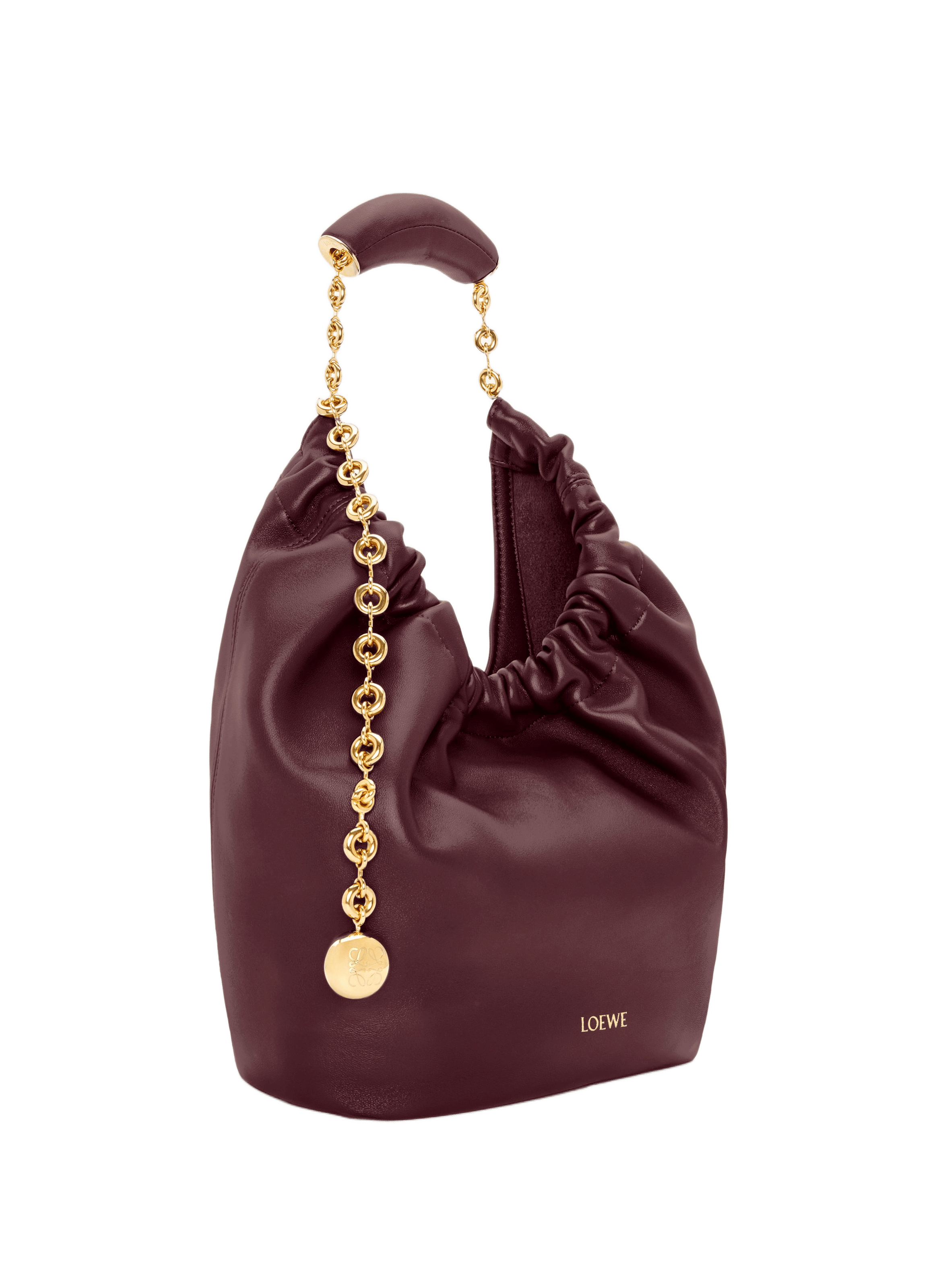 Small Squeeze lamb leather bag LOEWE Red