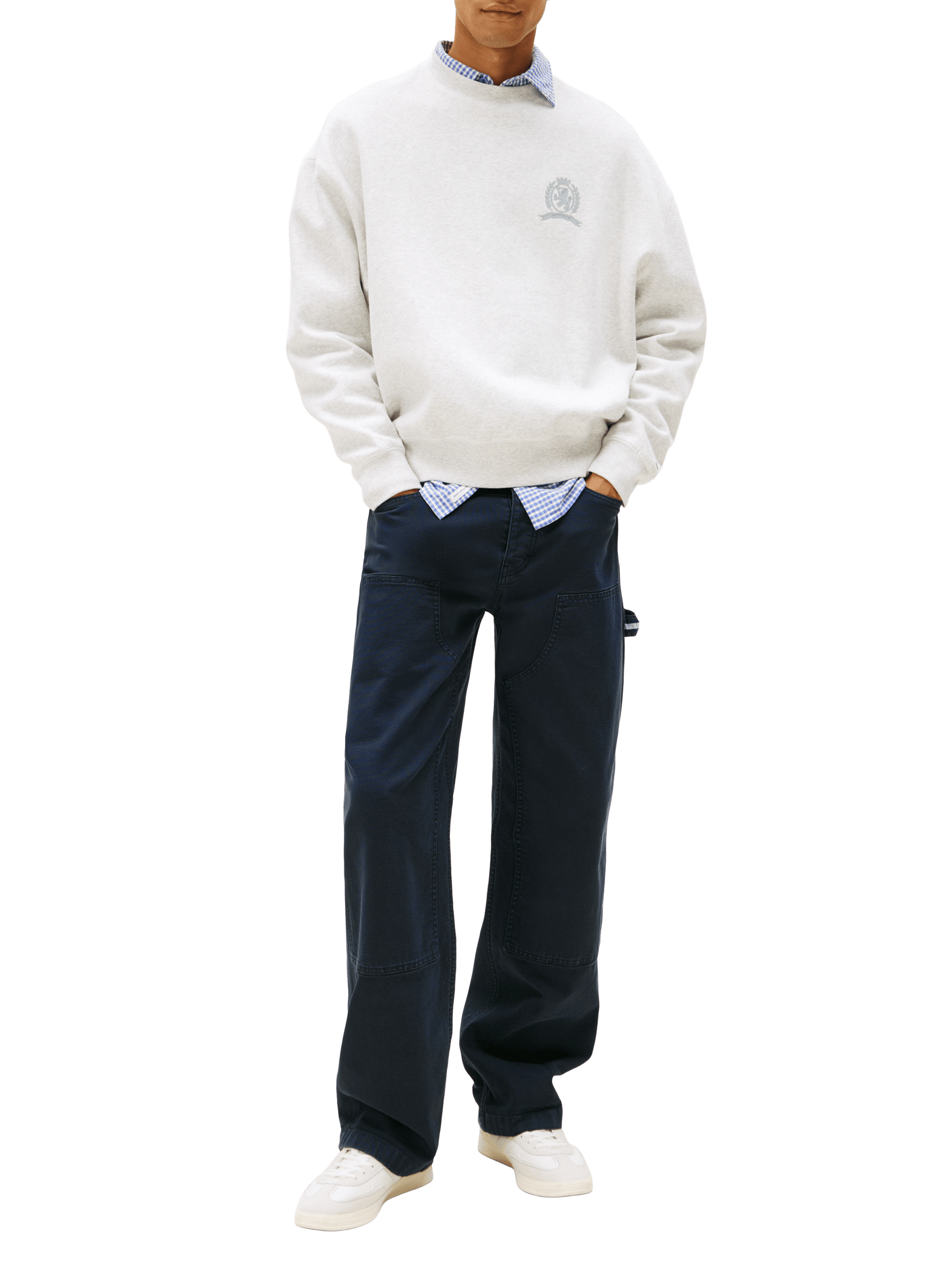 Cotton sweatshirt TOMMY HILFIGER Grey