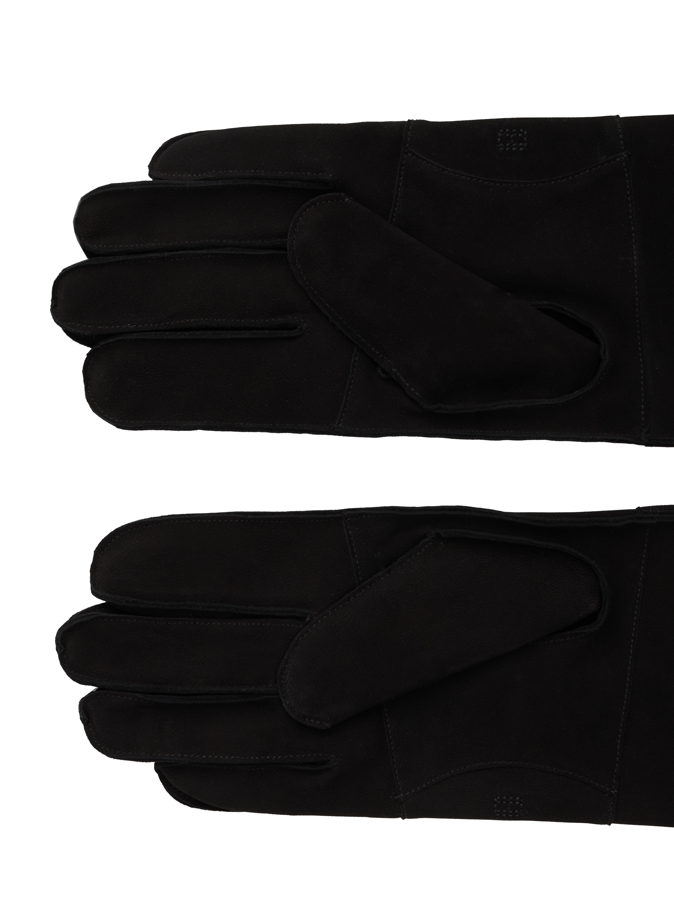 Tommy Hilfiger Flag leather gloves TOMMY HILFIGER Black