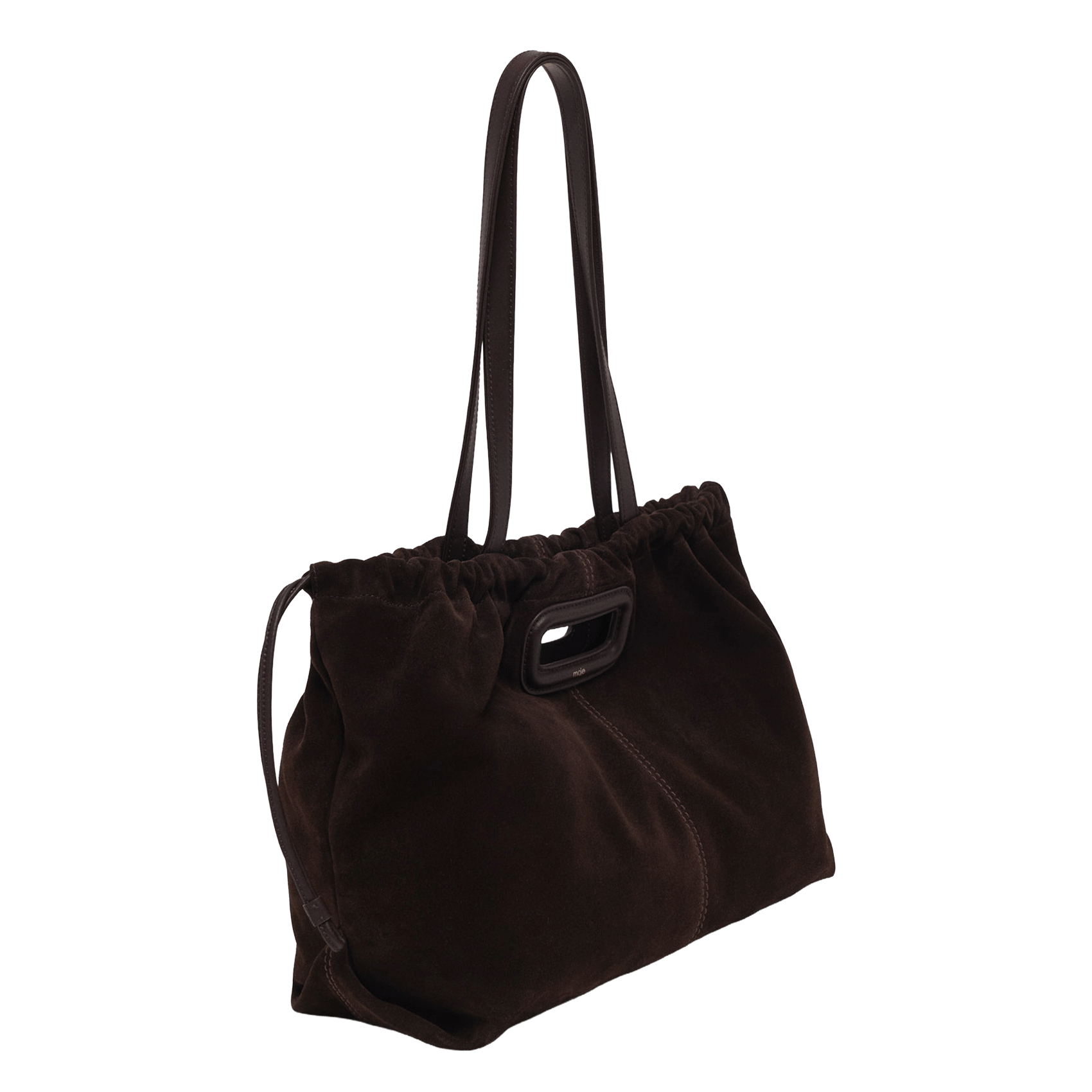 Sac à main en cuir miss m Marron