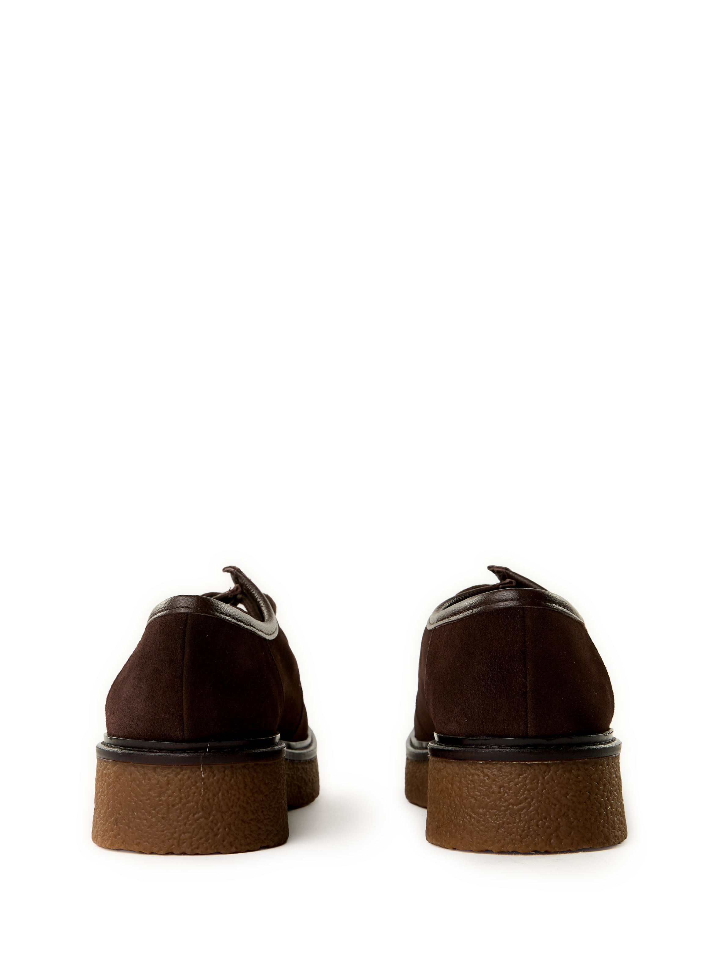 Derbies Roberta en cuir  MAISON TOUFET Marron