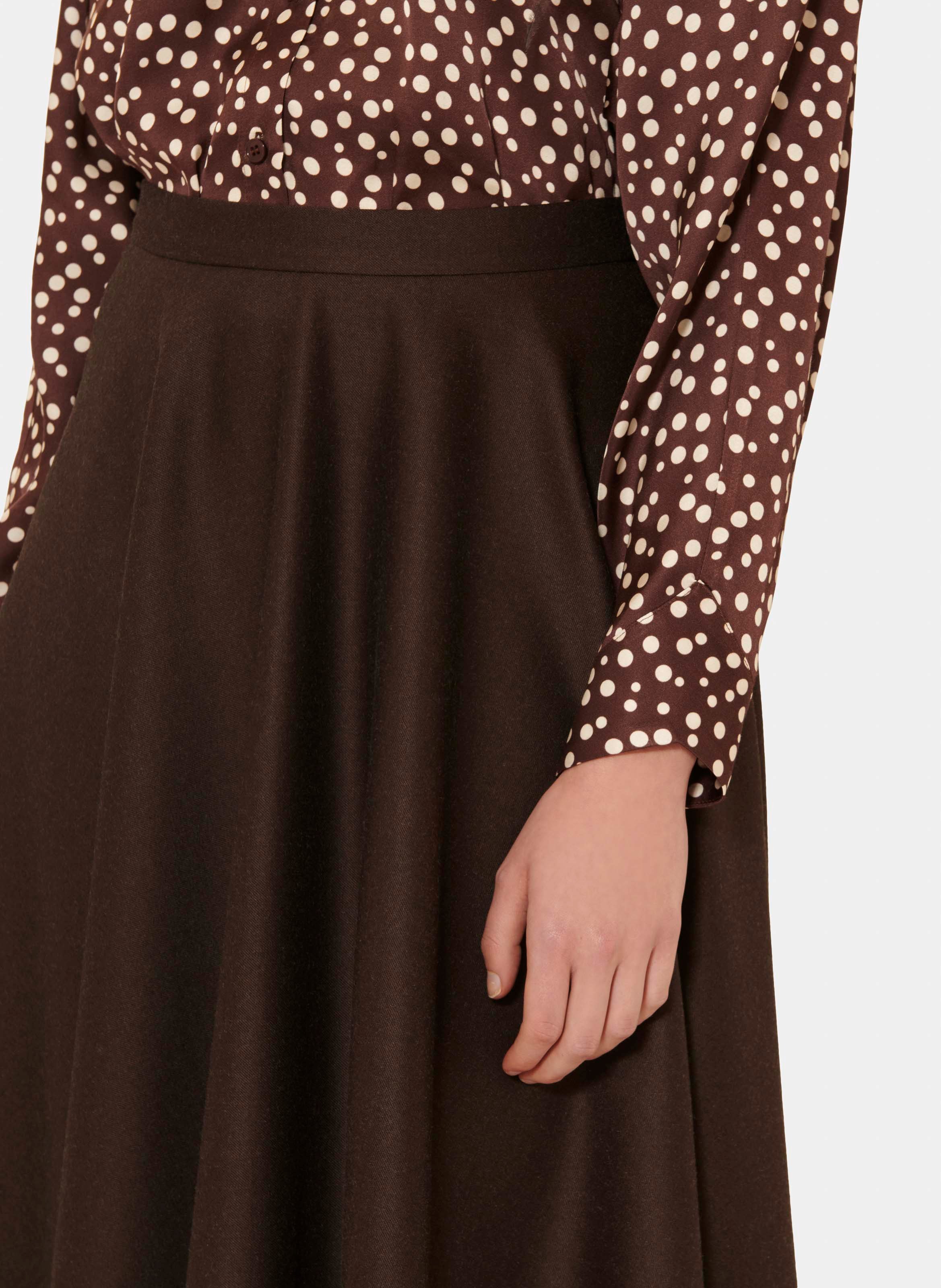 Jupe jackie TARA JARMON Marron