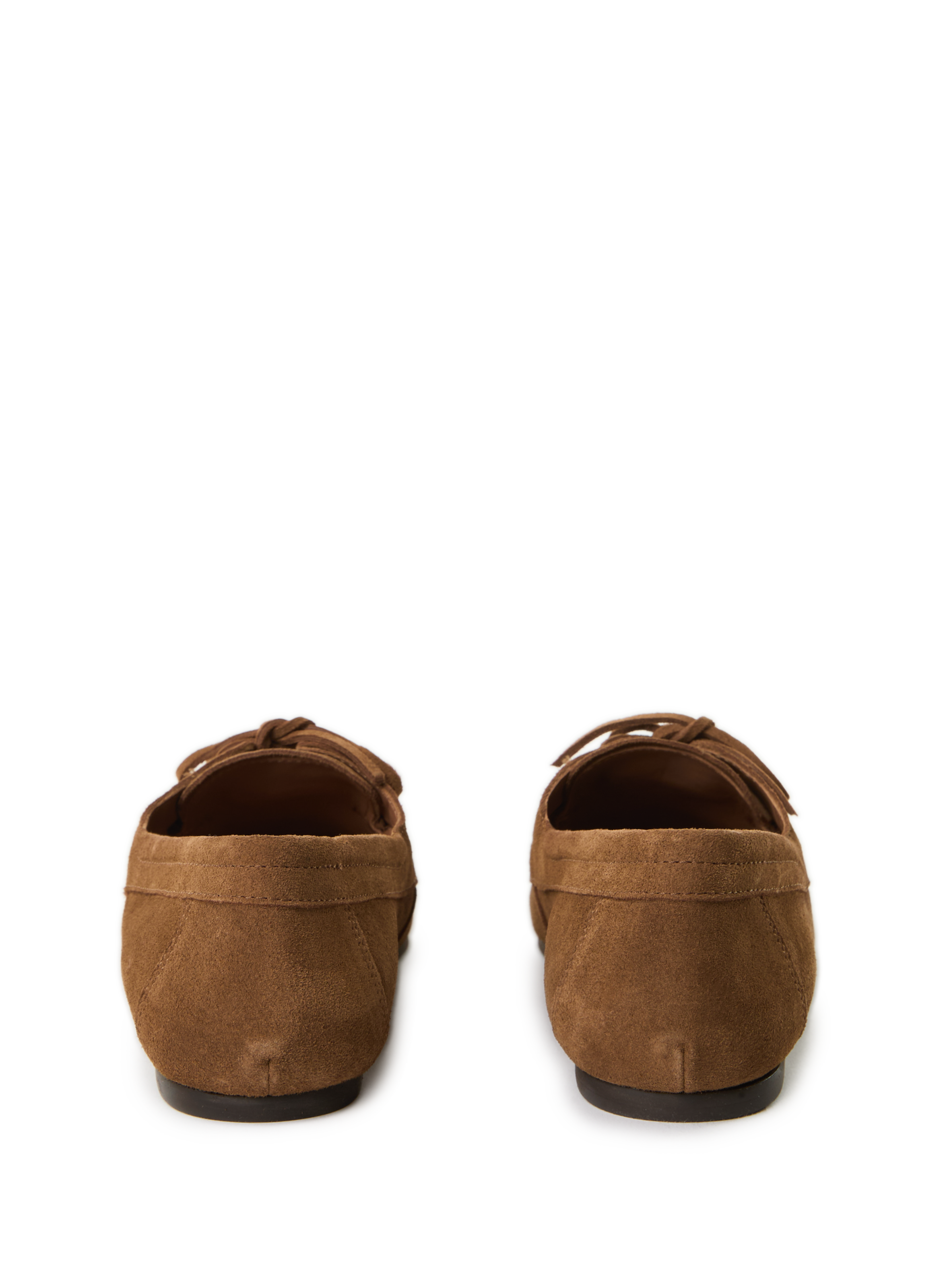 Mocassins Charline en cuir MAISON TOUFET Marron