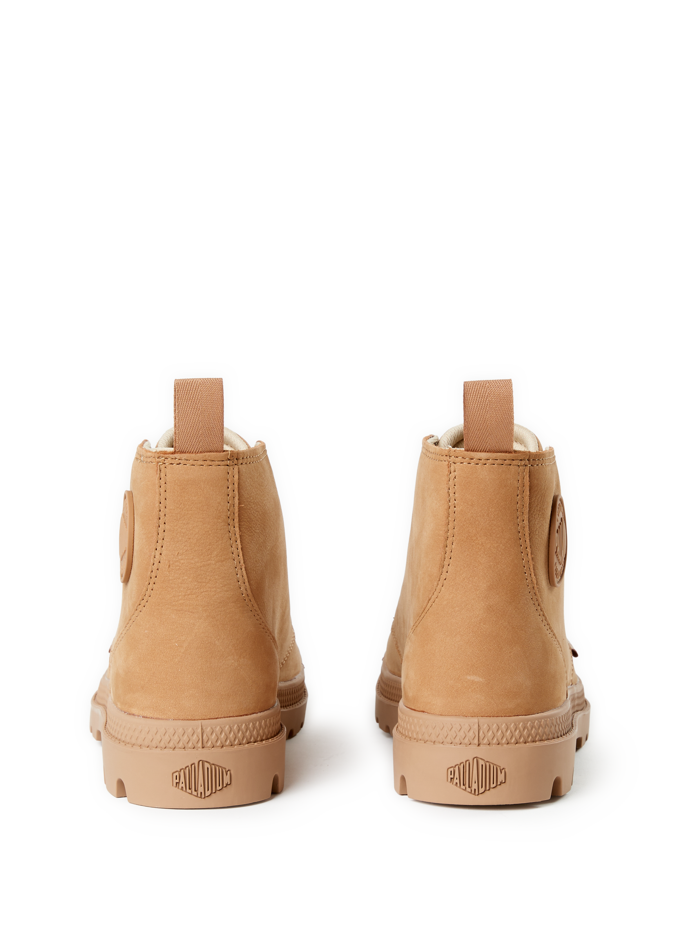 Suede ankle boots PALLADIUM Brown