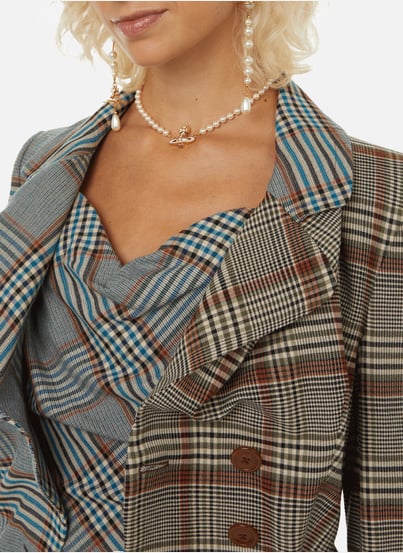 Veste de tailleur Tartan en laine  VIVIENNE WESTWOOD Veste de tailleur Tartan en laine  VIVIENNE WESTWOOD
