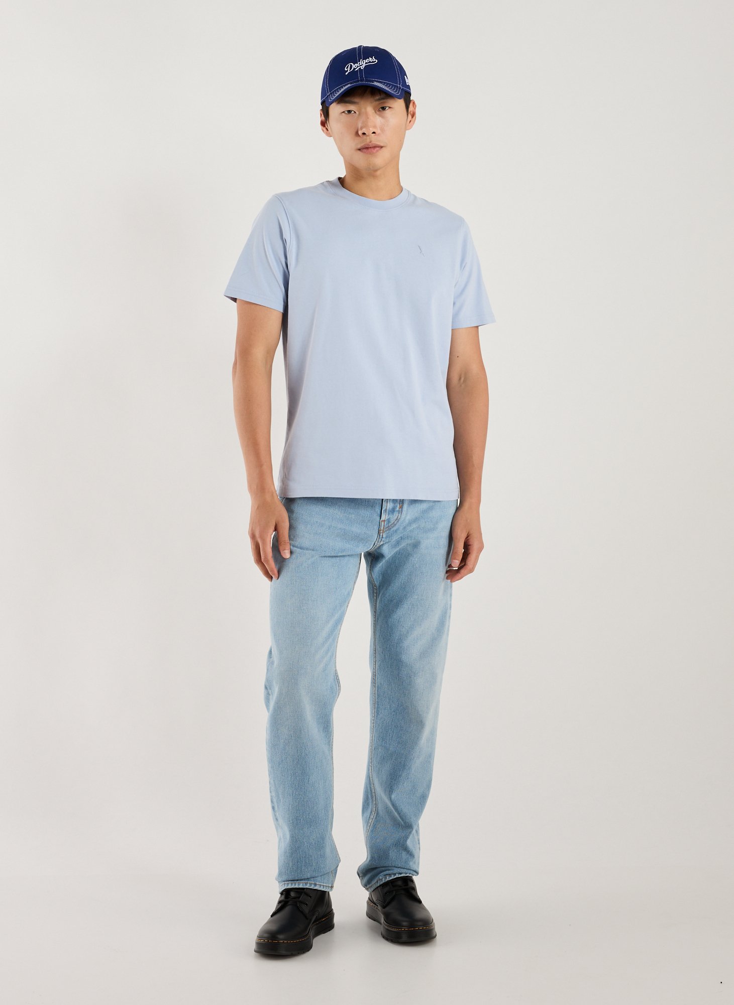 T-shirt manches courtes en coton AIGLE Bleu