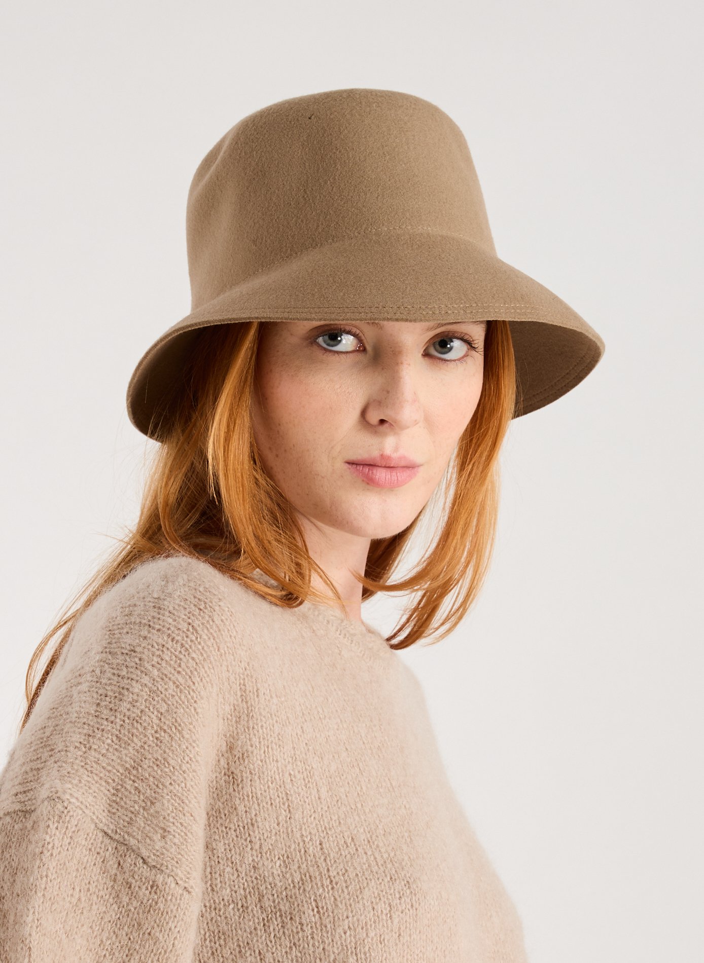 Wool Hat DORIA 1905 Beige