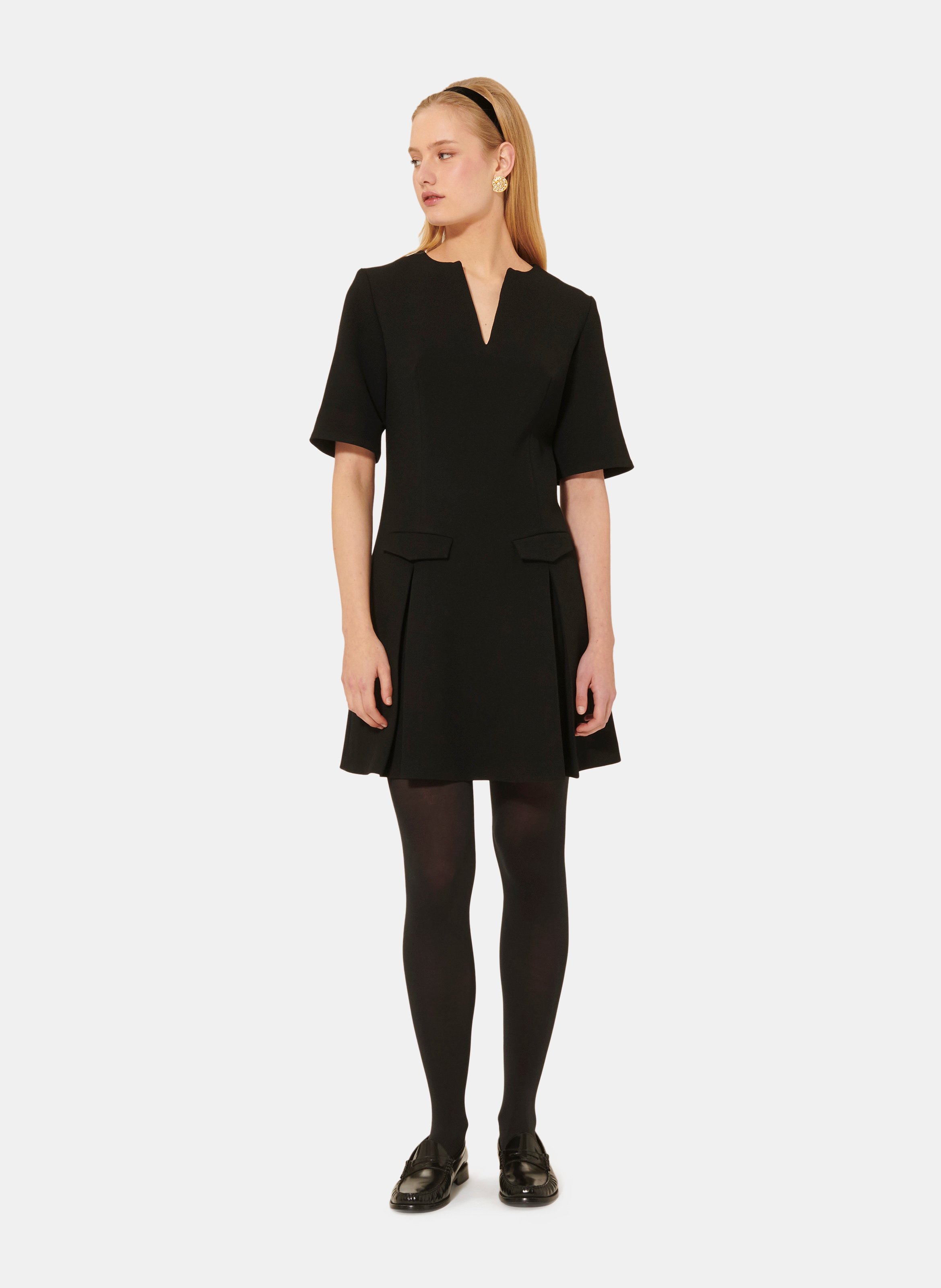 Robe riyu TARA JARMON Noir