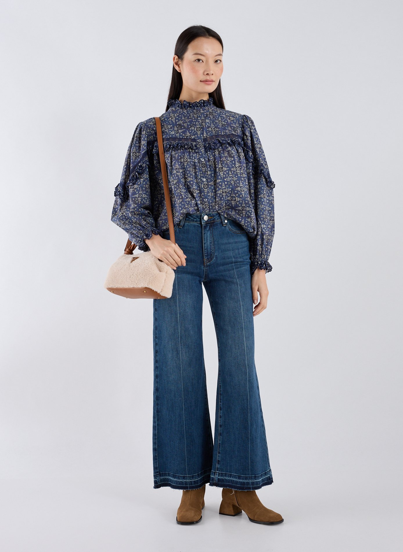 Textured handbag GUESS Multicolour