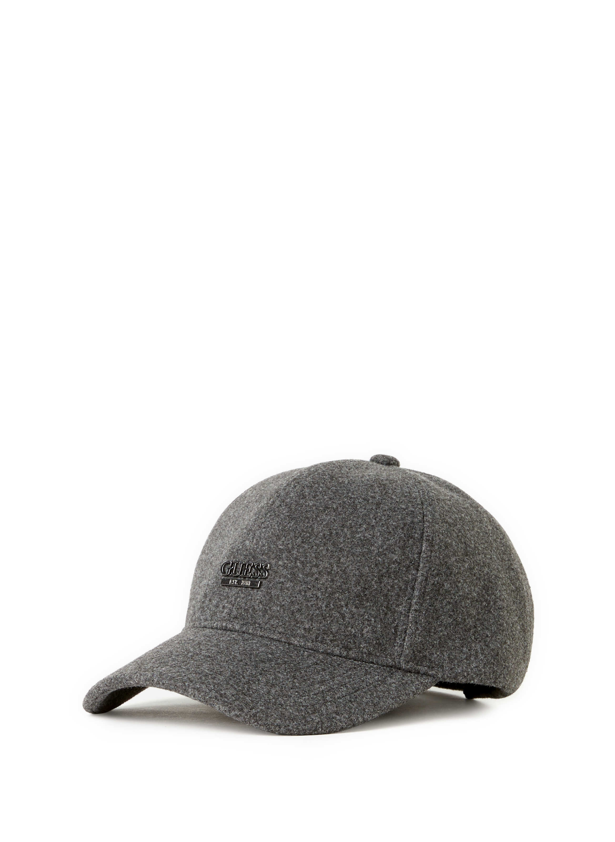 GUESS Embroidered logo Cap Grey