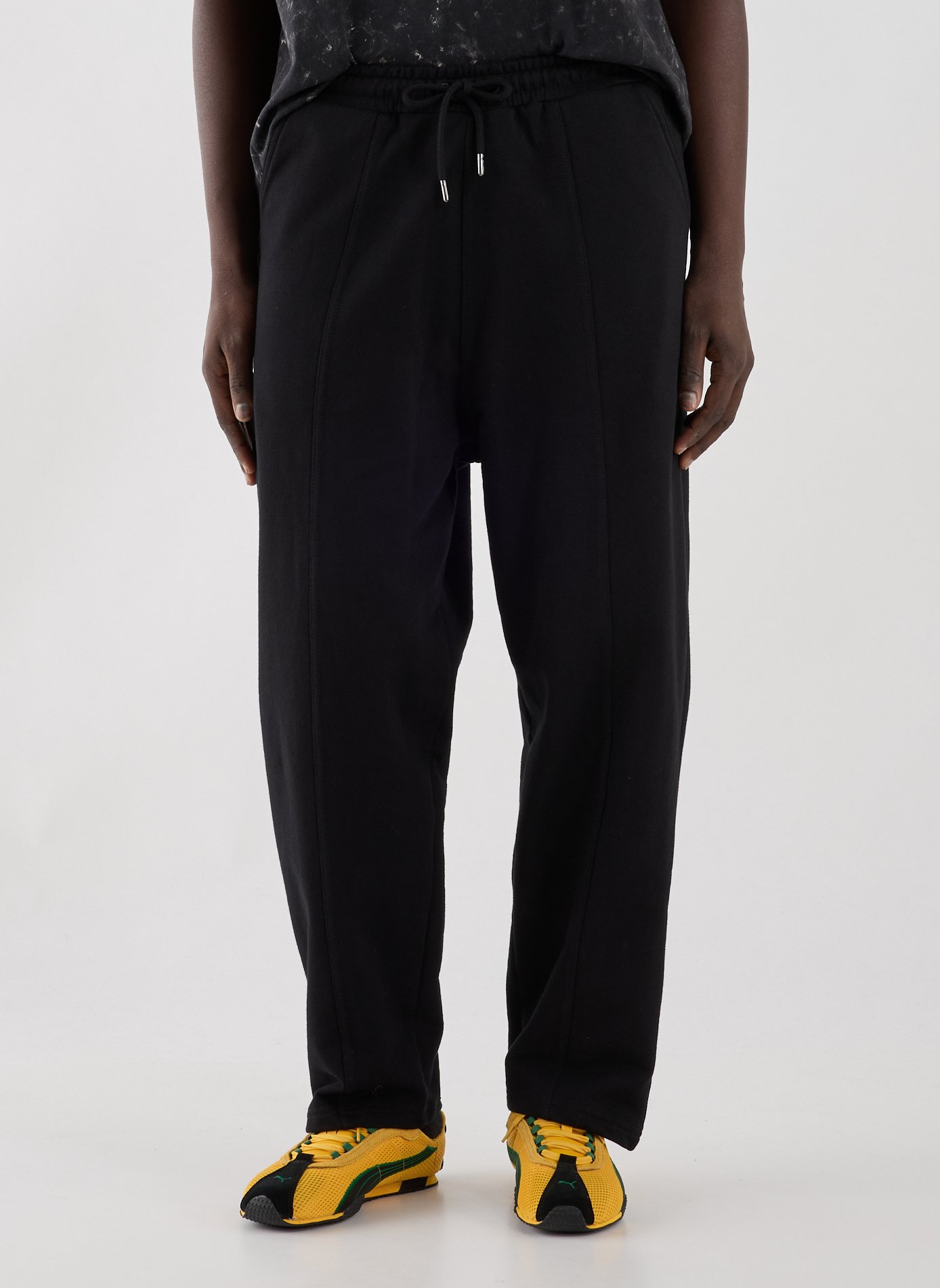 Loose cotton sweatpants JACKER. Black