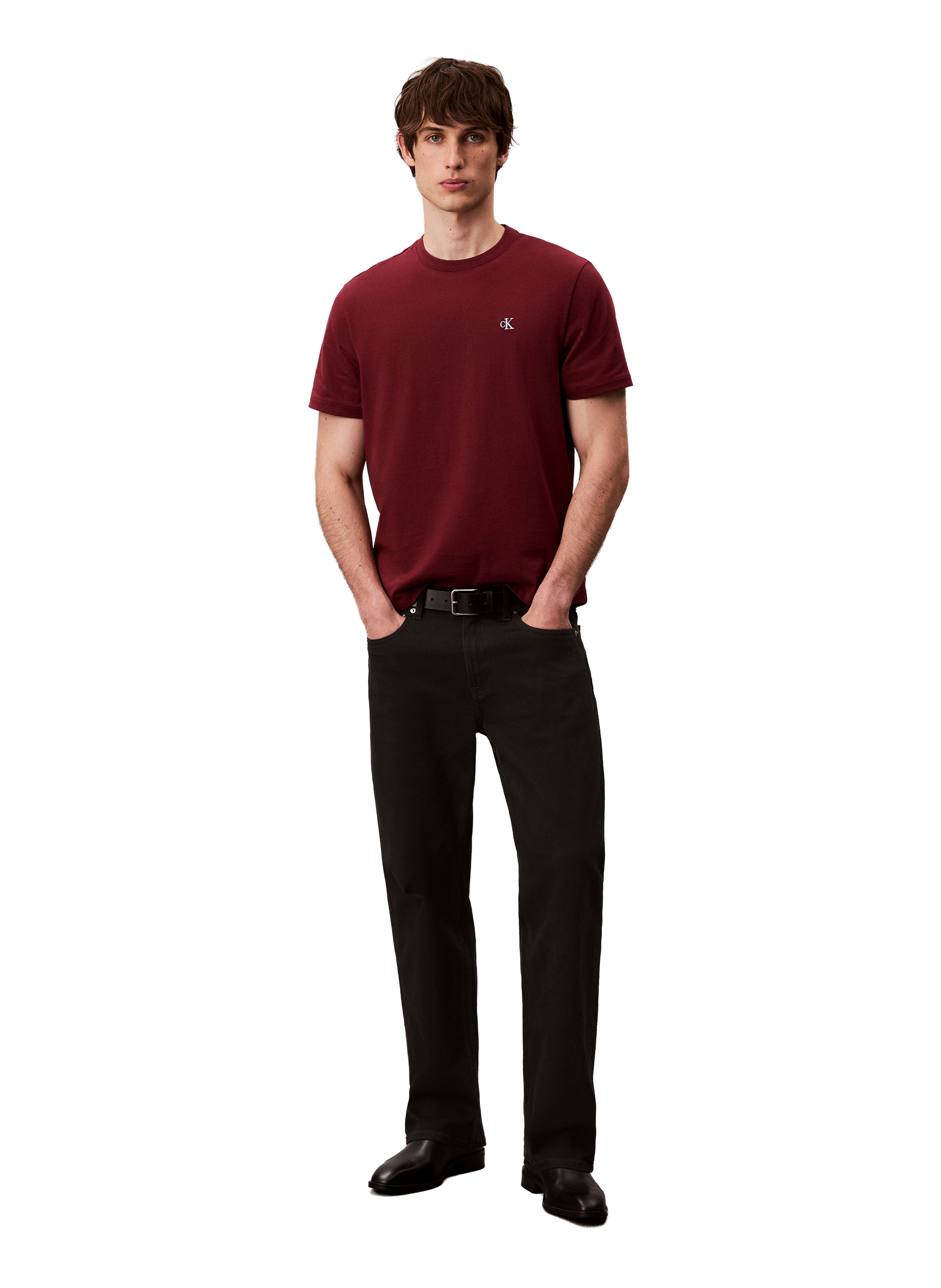 Classic Cotton T-Shirt CALVIN KLEIN Red