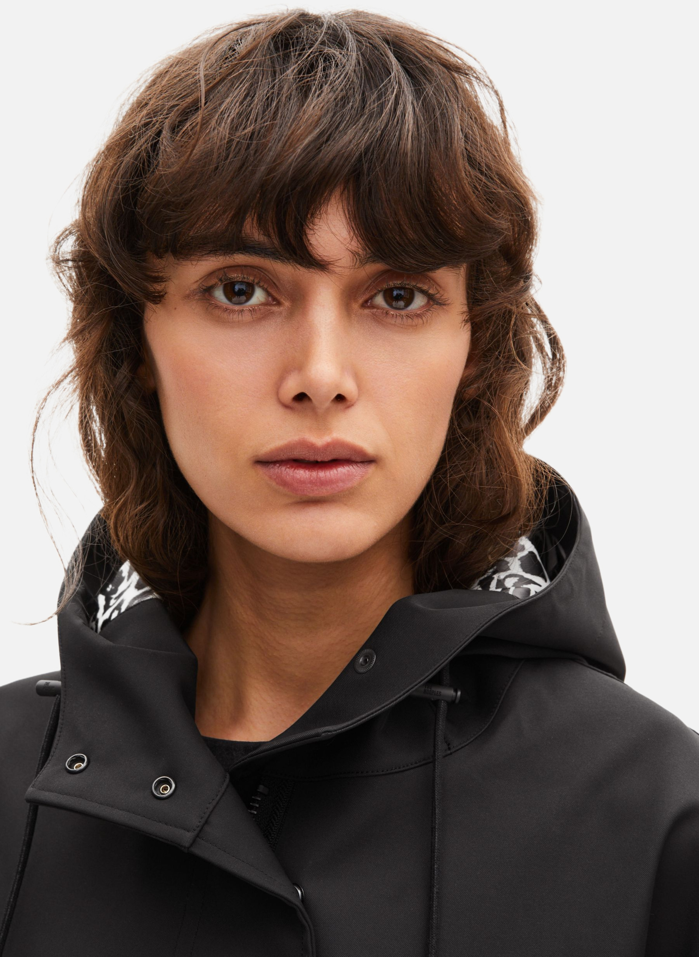 Parka longue à capuche THE KOOPLES Noir