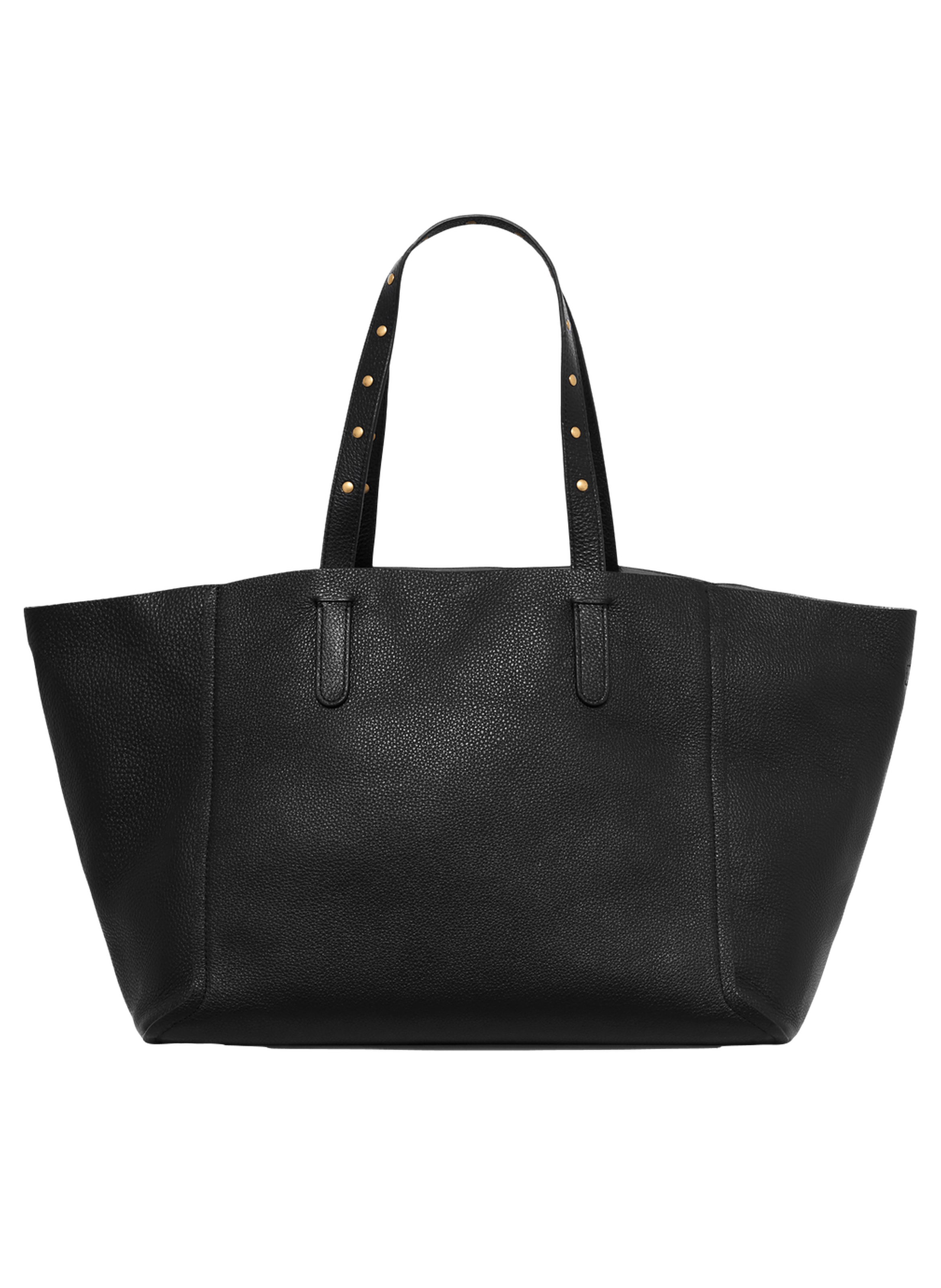 Cabas en cuir grainé intérieur métallisé - simple 2 GERARD DAREL Doré