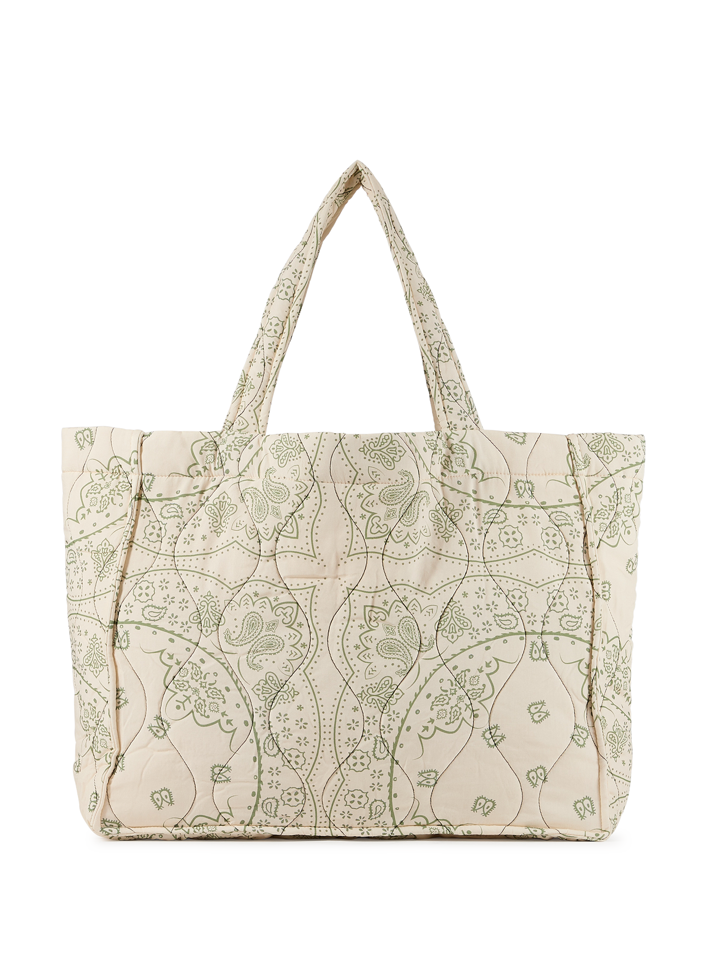 Sac à main à motif Philadeplie AOKYANOS Beige