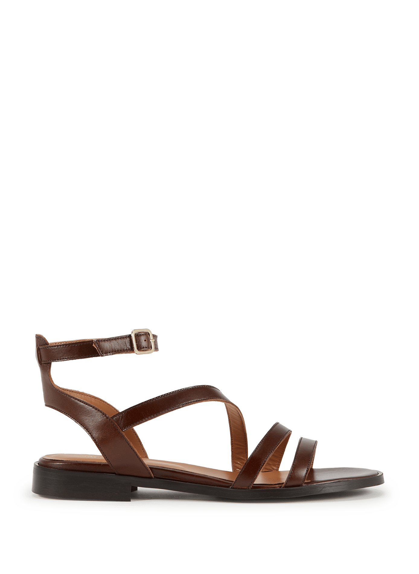 Furie leather calf sandals SAISON 1865 Black
