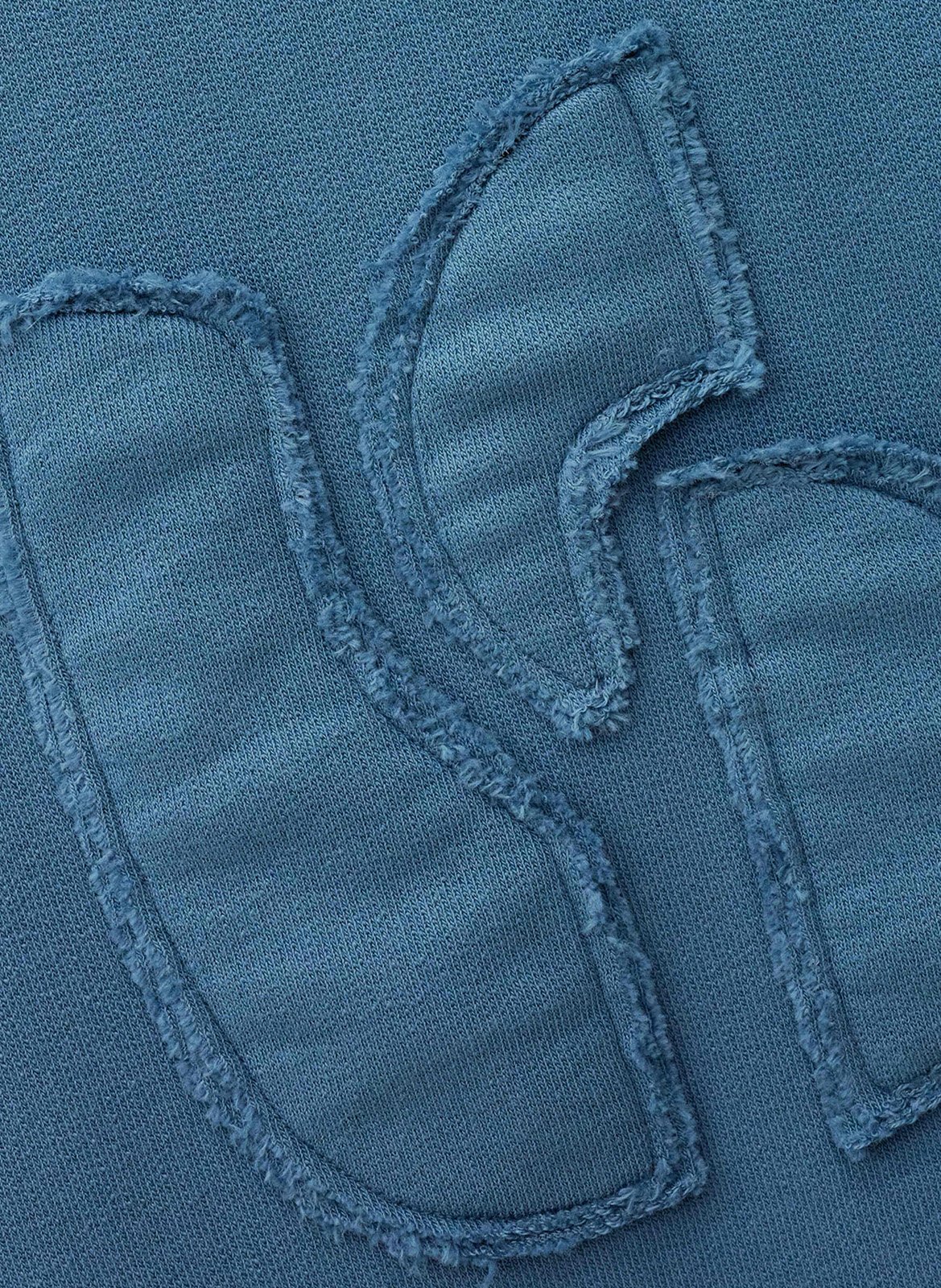 Sweat ample col rond à broderie maia BA&SH Bleu