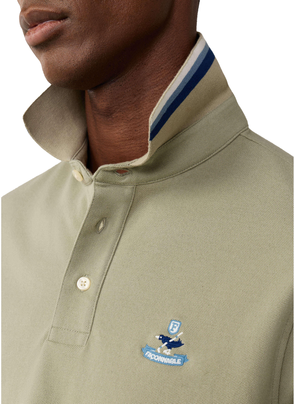  Cotton polo shirt  FACONNABLE Green