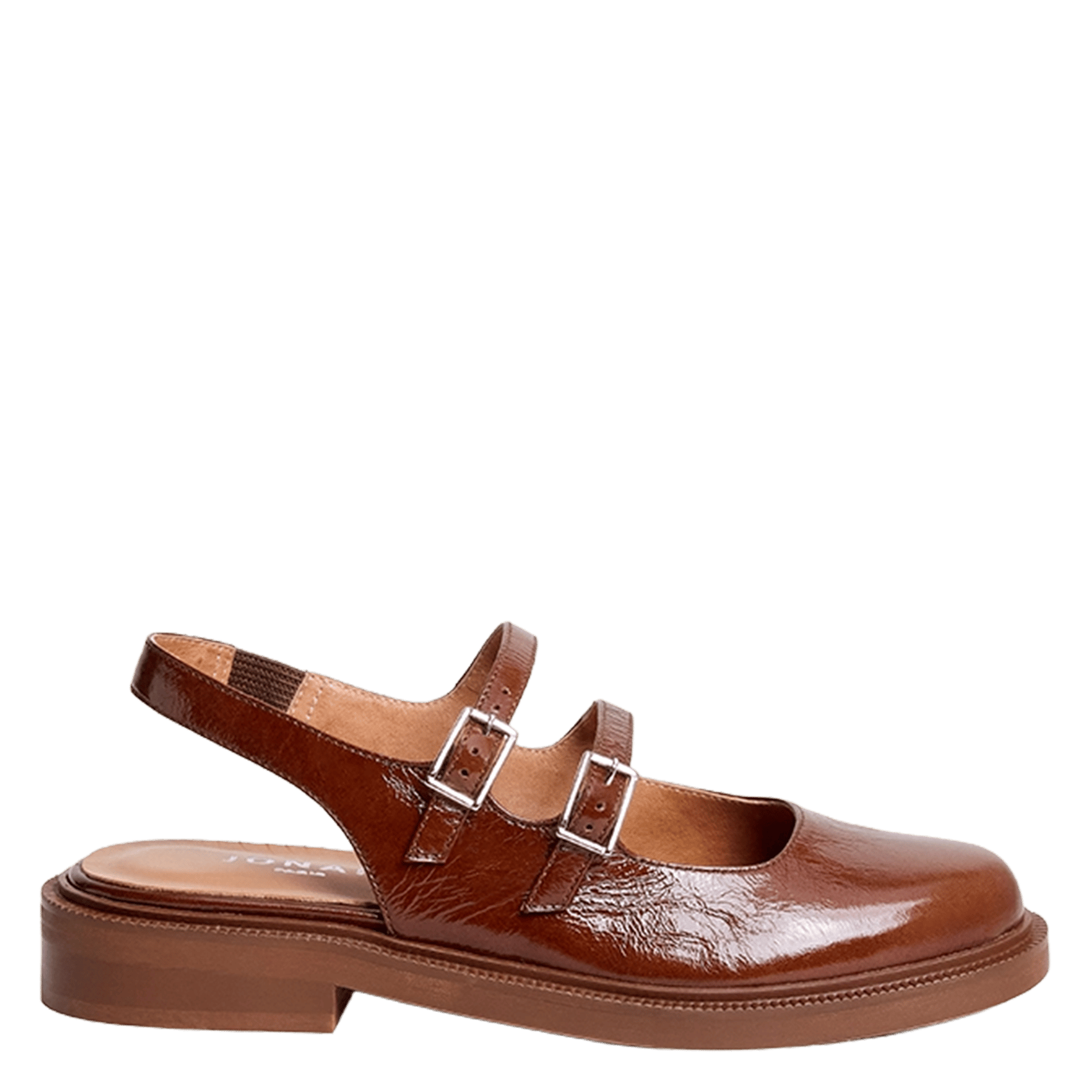 Sandales vernies à brides dreamer JONAK Marron