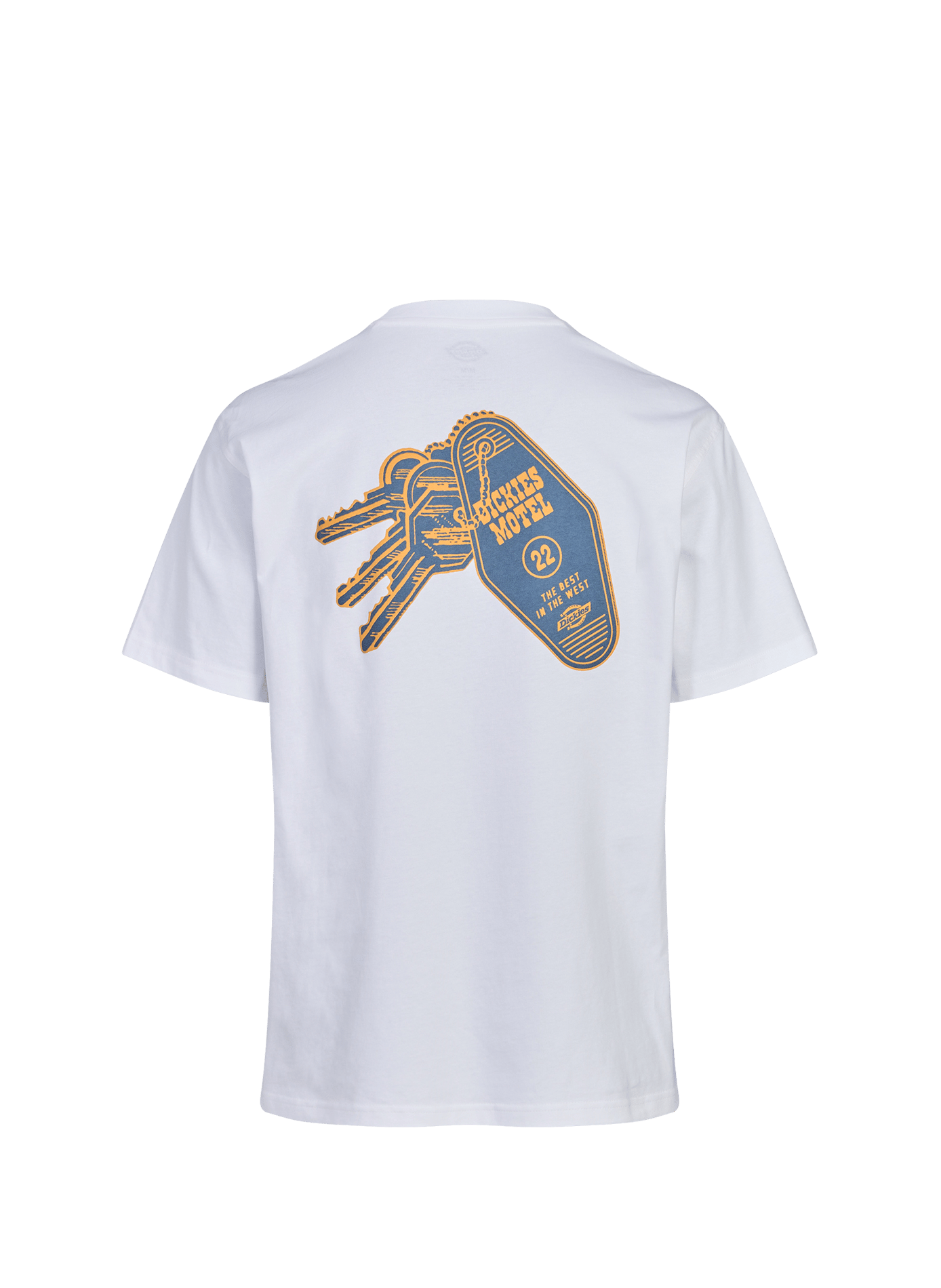 T-shirt ample sérigraphié en coton DICKIES Blanc