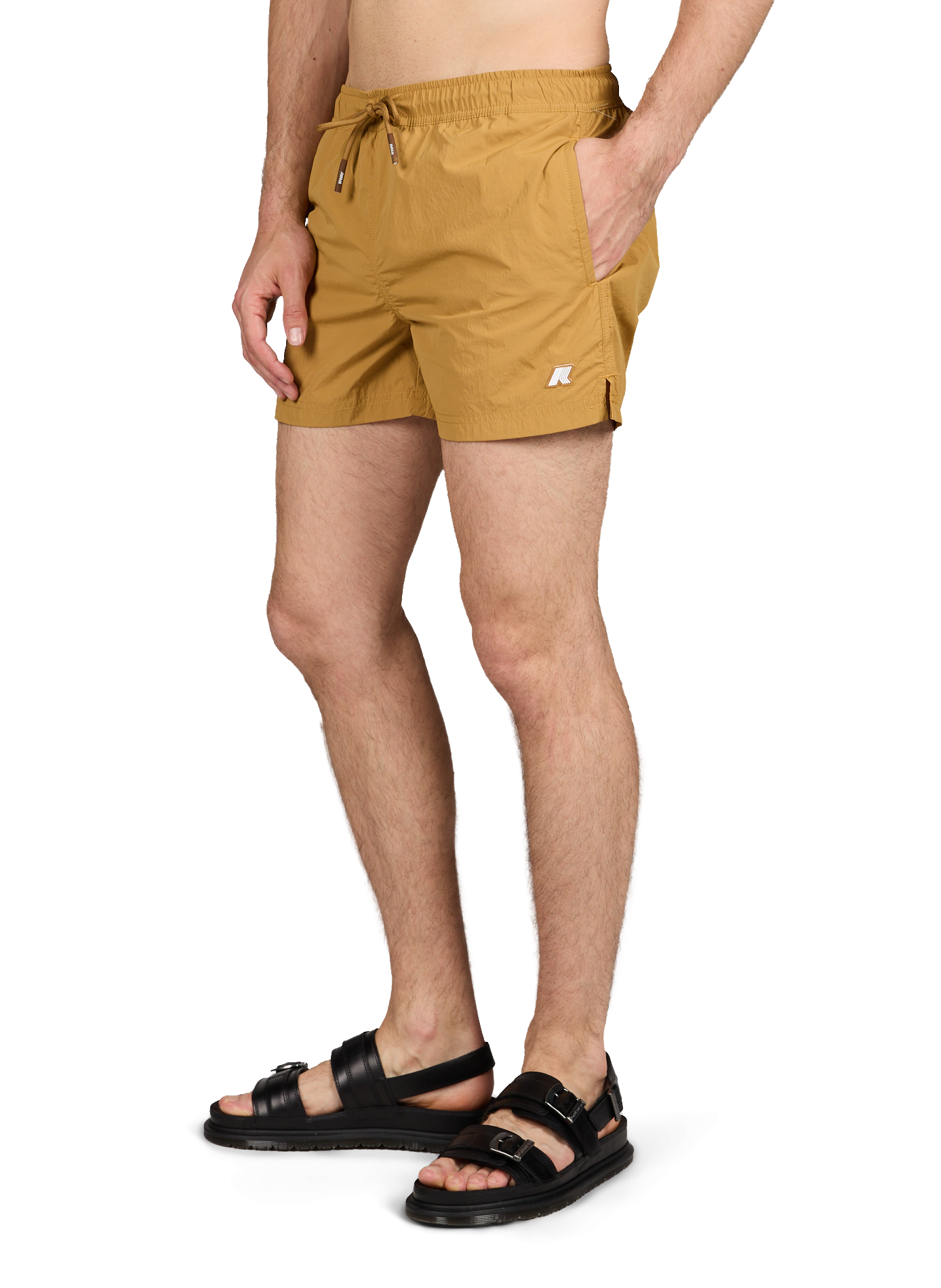 Fitted Bermuda shorts K-WAY Brown