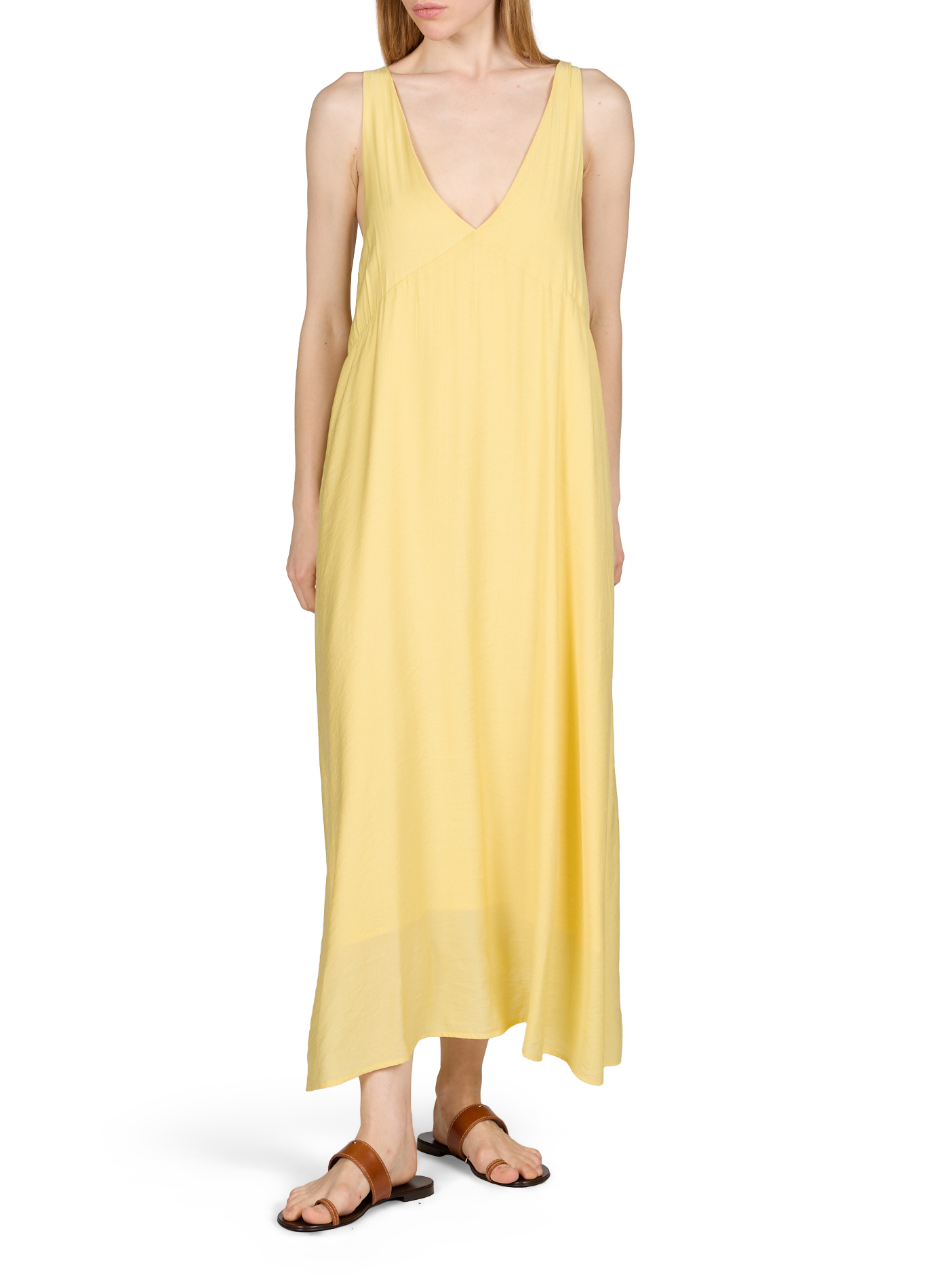 Flat sandals Nitis in leather GIUSEPPE ZANOTTI Brown