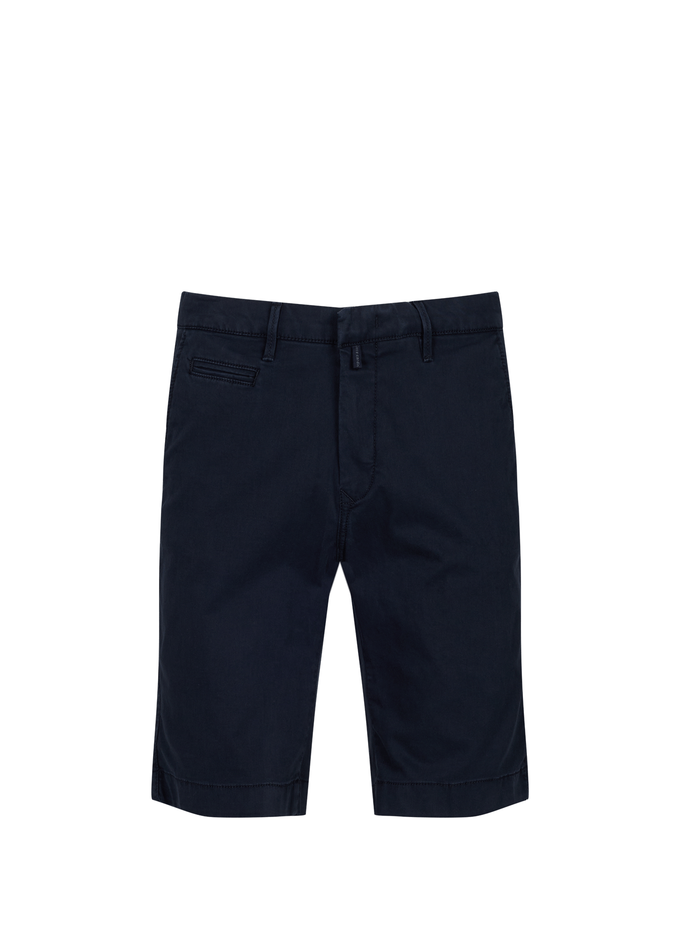 Short droit en coton PIERRE CARDIN Bleu
