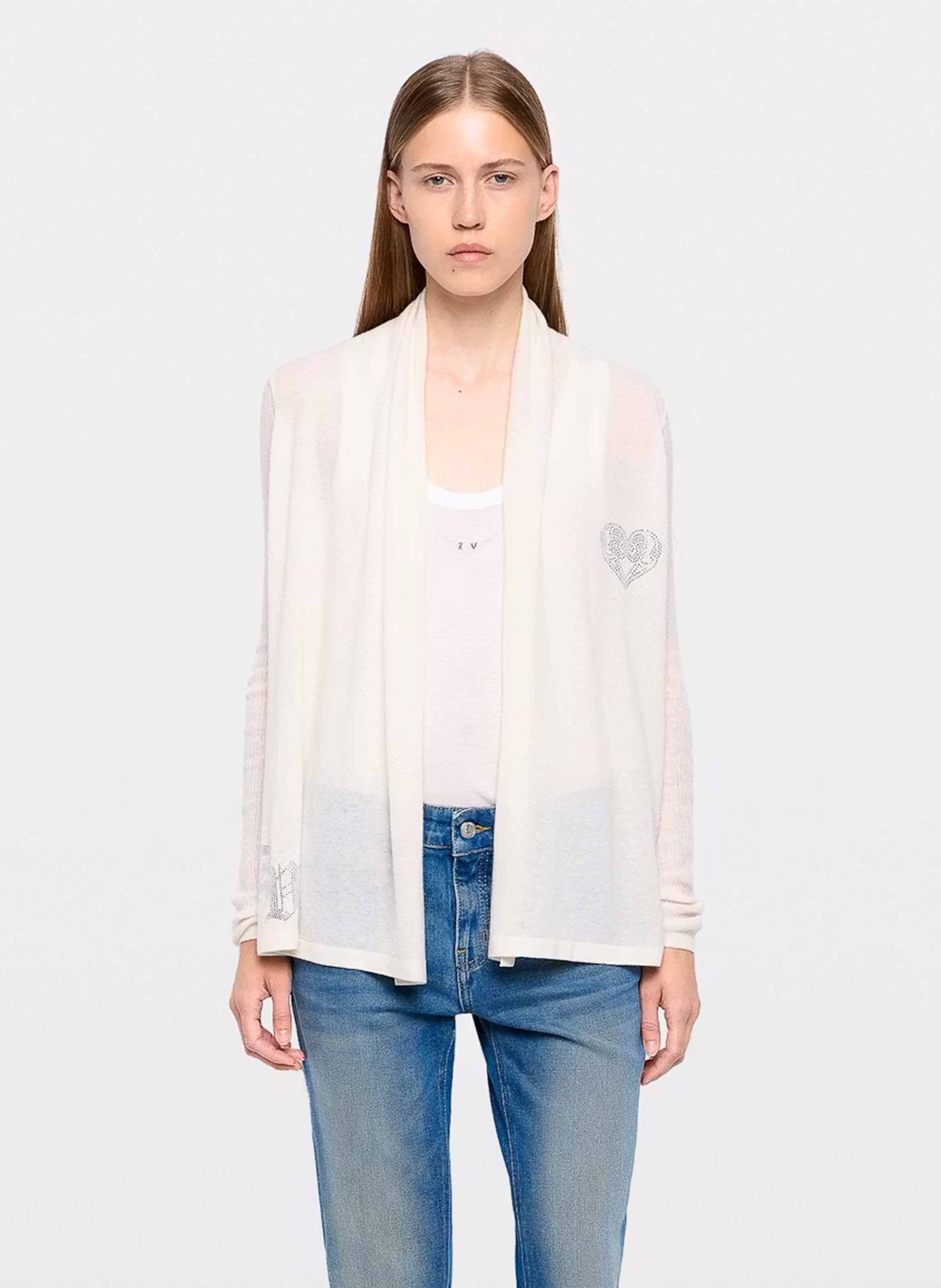 Cardigan ample en cachemire robyn ZADIG&VOLTAIRE Beige