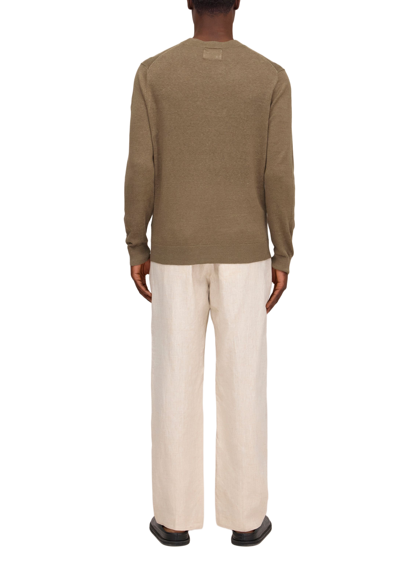 Pull en lin NN.07 Khaki
