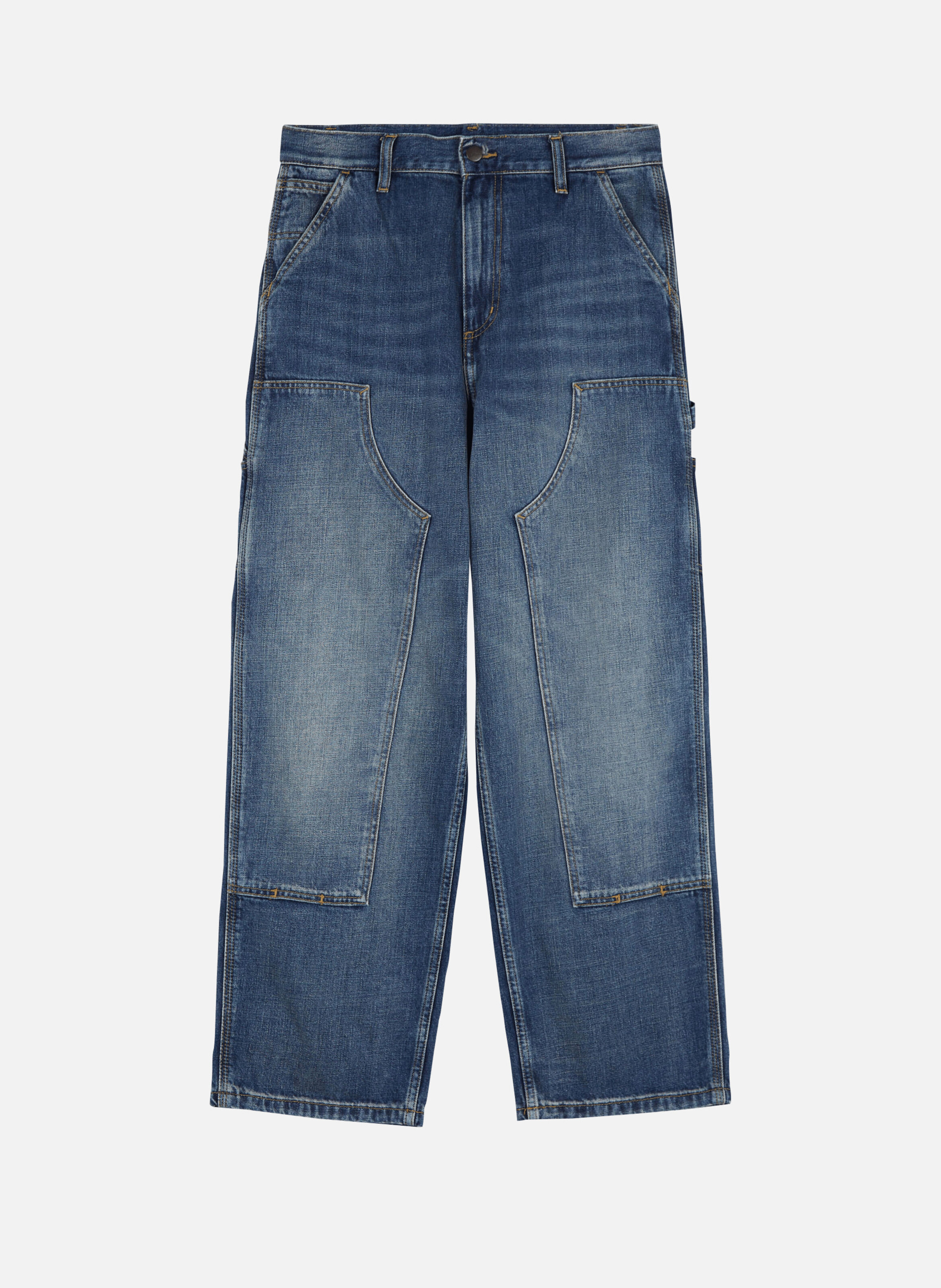 Jean w' brandon double knee pant CARHARTT WIP Bleu